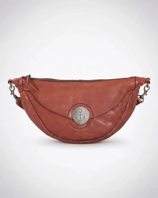 harbour-2nd-anchorlove-elodie-moonbag-cognac-rindleder image 1