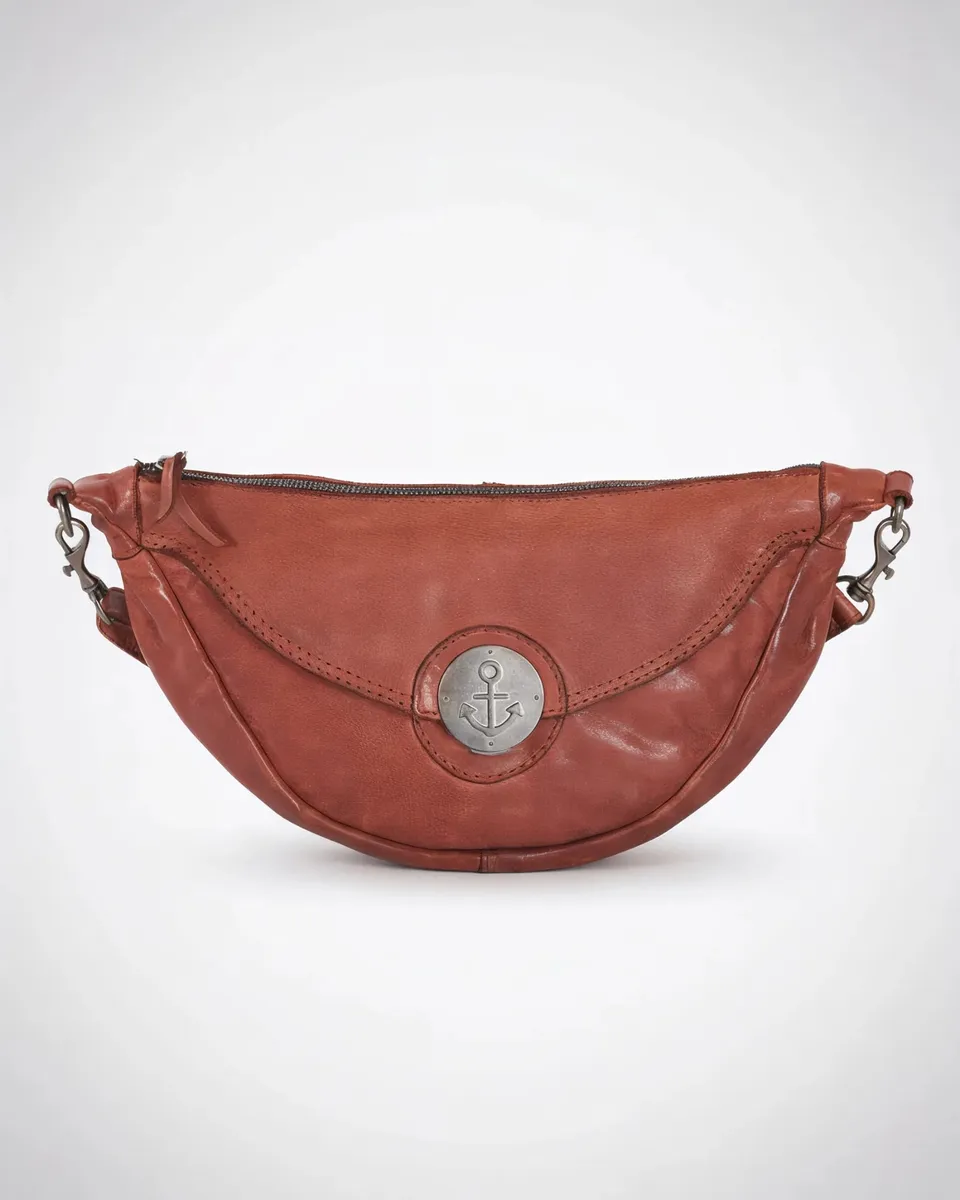 harbour-2nd-anchorlove-elodie-moonbag-cognac-rindleder image 1