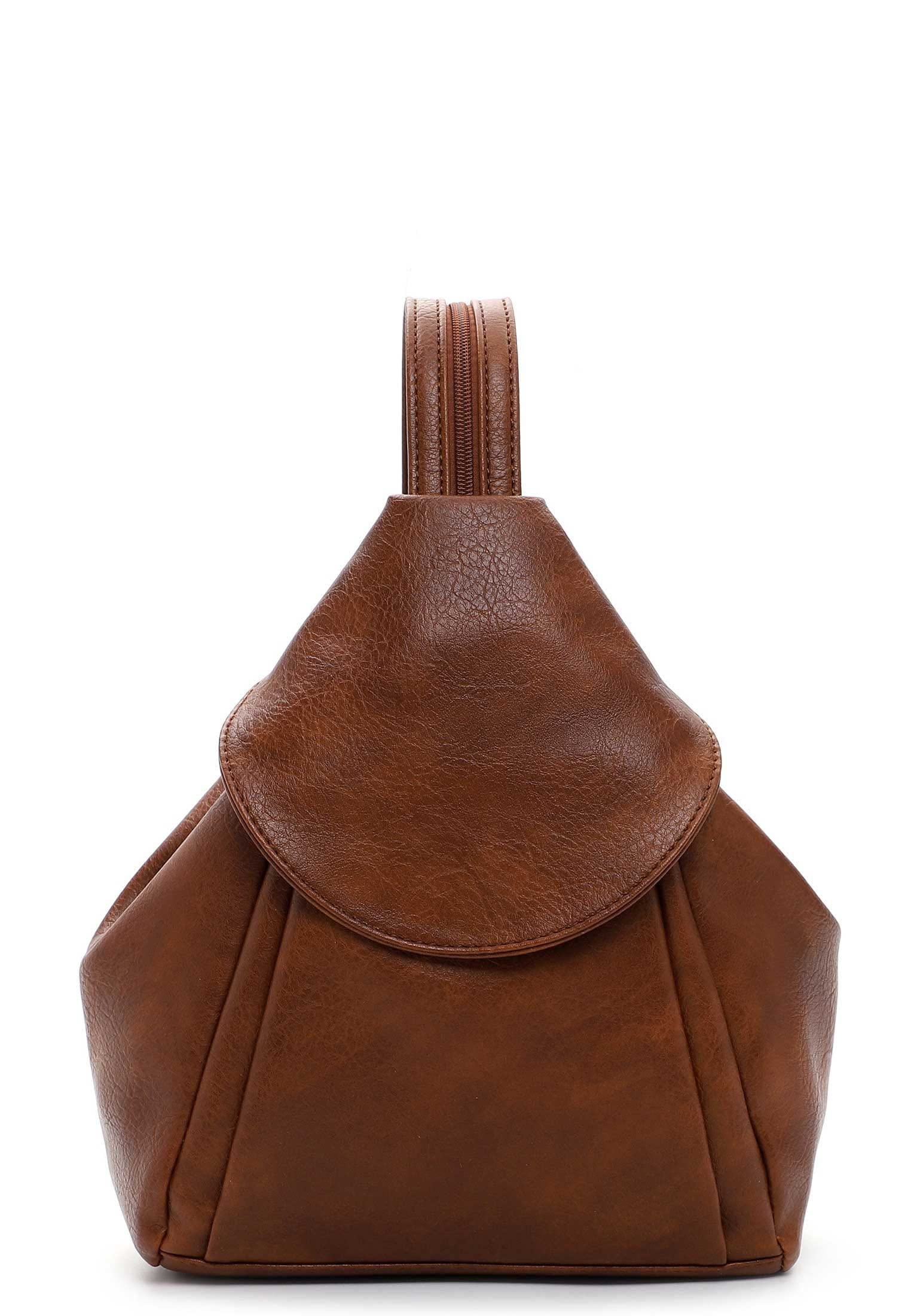 emily-noah-brussel-rucksack-cognac-kunstleder image 1