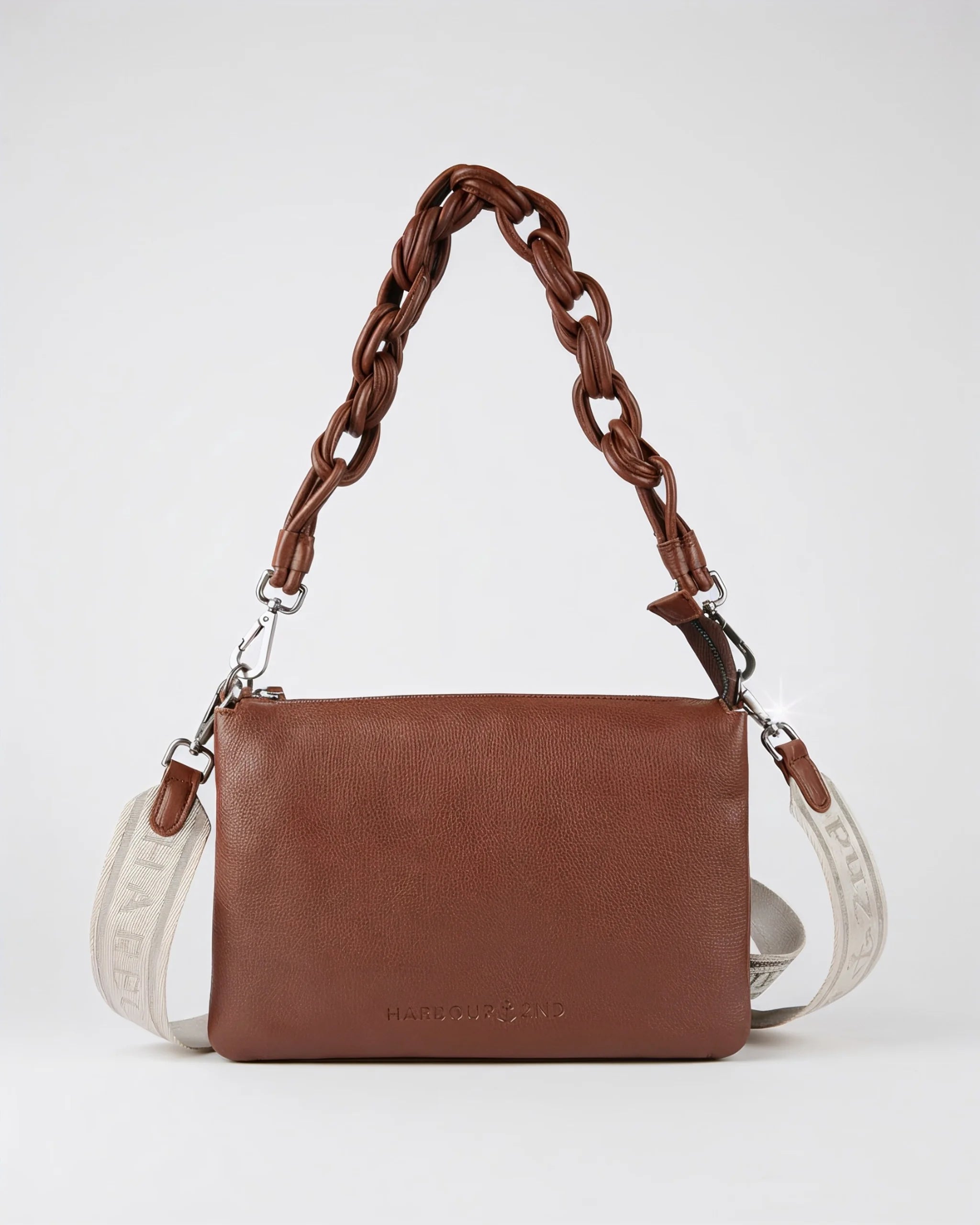 harbour-2nd-anchorlove-florina-handtasche-cognac-leder image 1