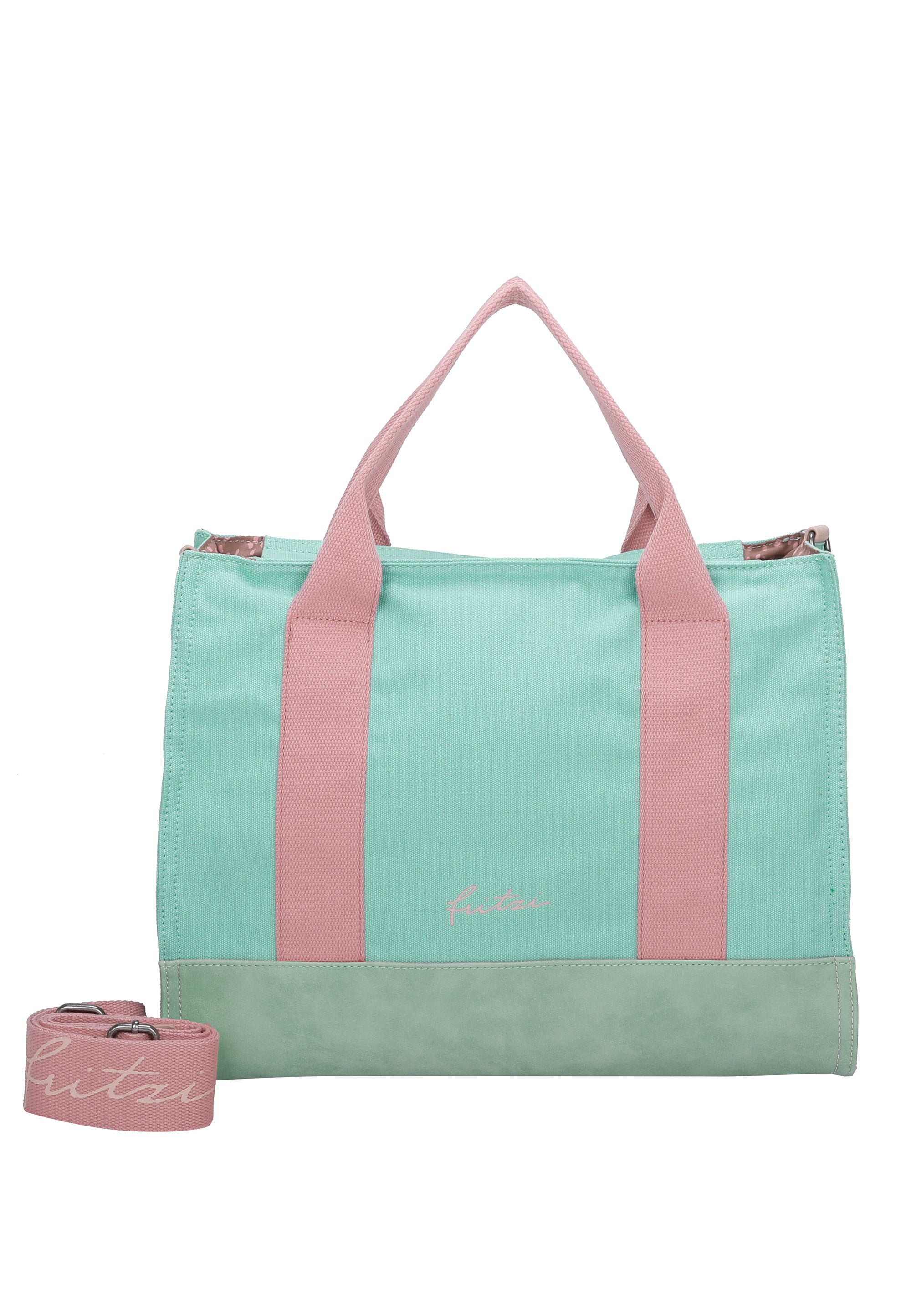 fritzi-aus-preu-en-canvas-tote-bag-shopper-lime image 2