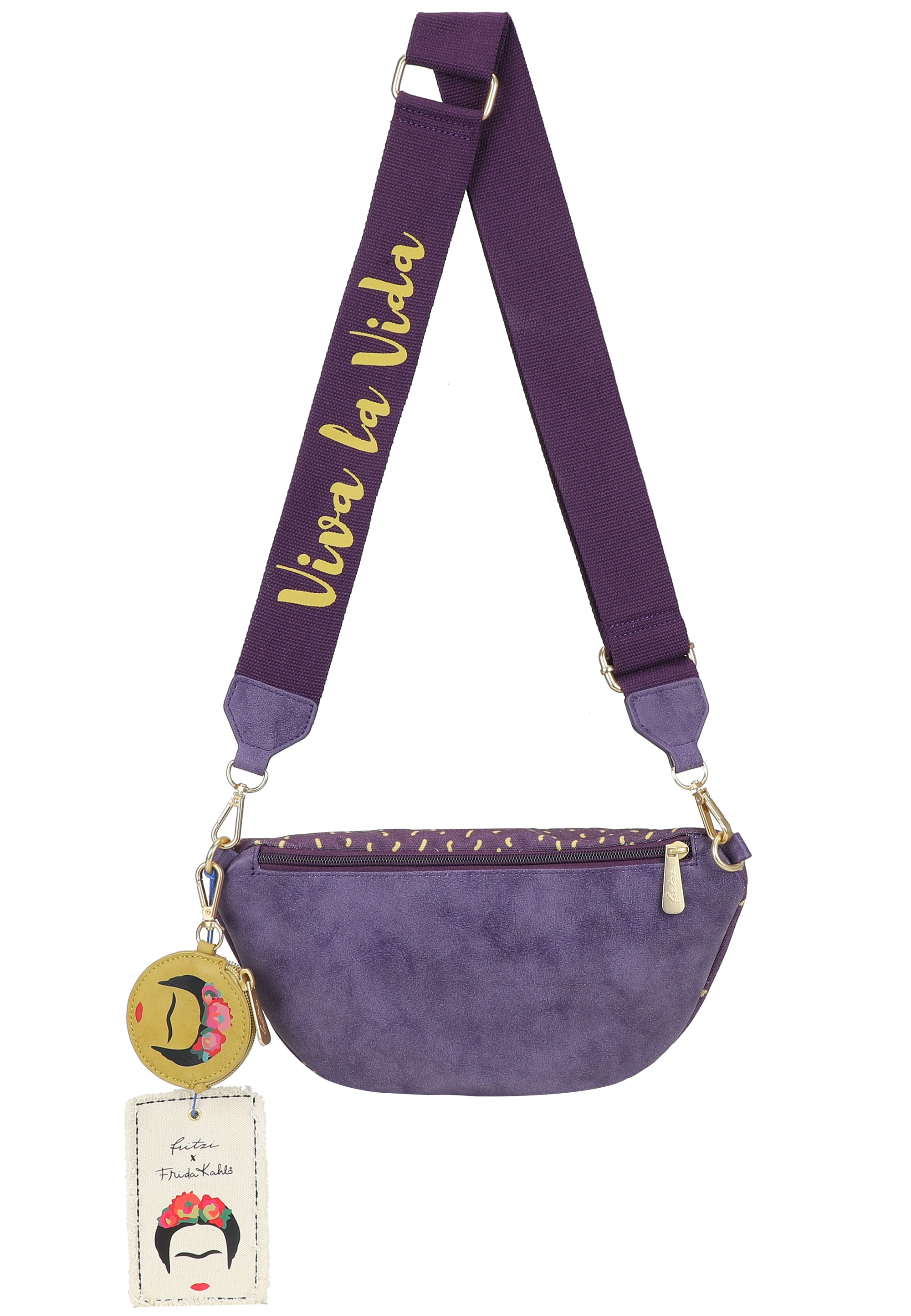 fritzi-aus-preu-en-bum-bag-bauchtasche-frida-kahlo-lady-canvas image 3