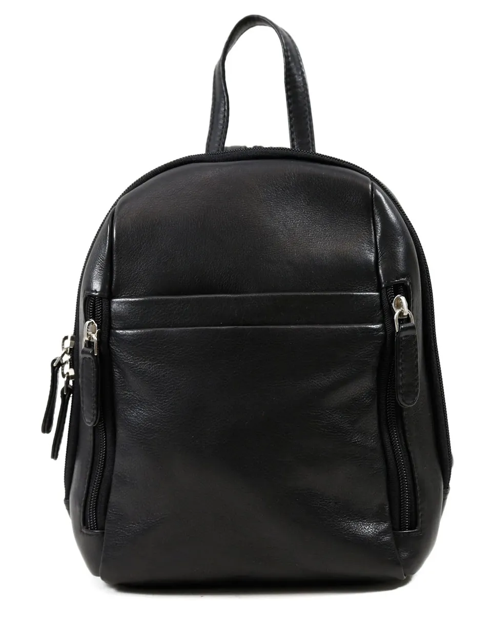 emily-noah-maestro-cosmopolitan-rucksack-schwarz-leder image 1
