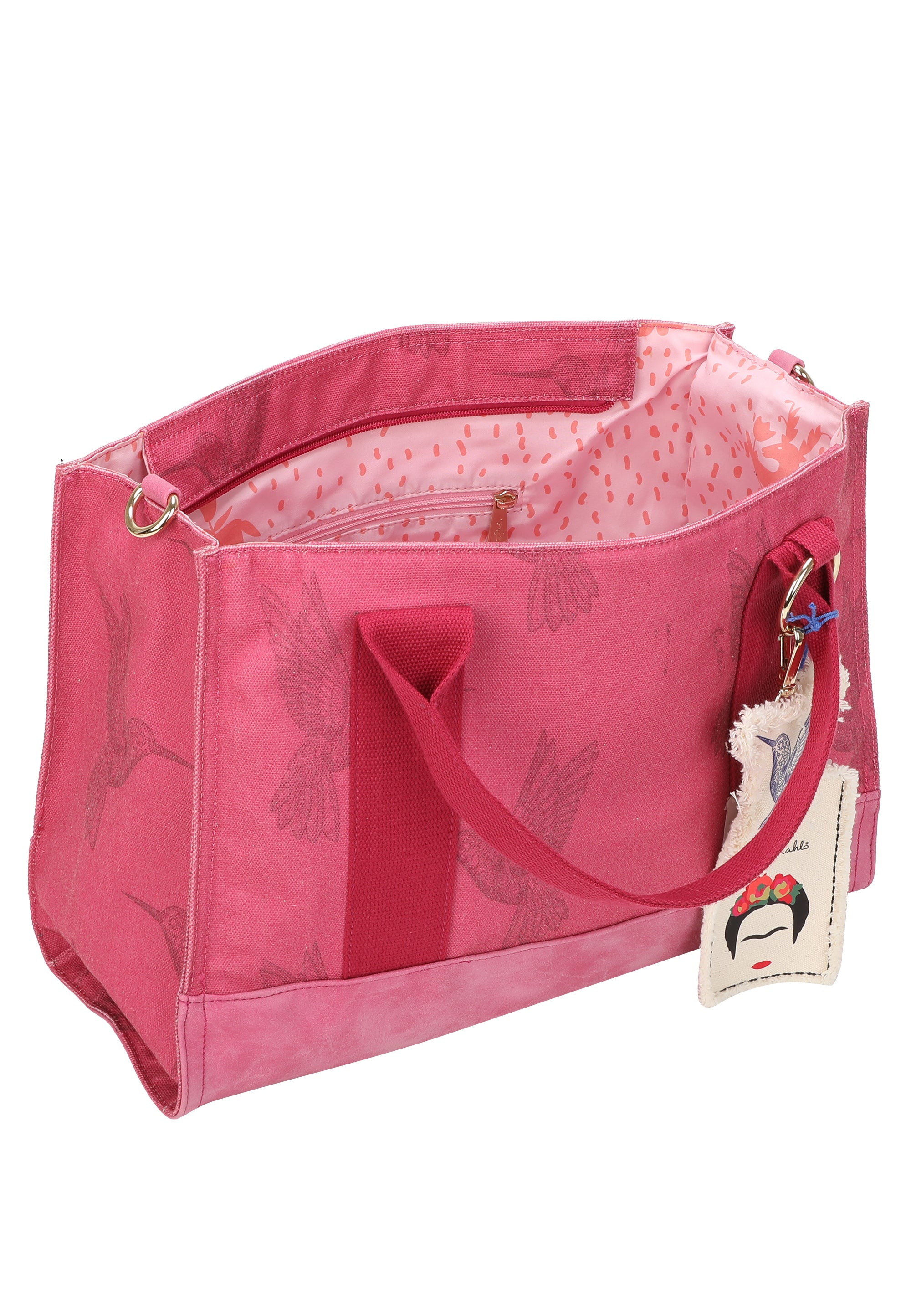 fritzi-aus-preu-en-tote-bag-kolibri-shopper-canvas-pinki image 8