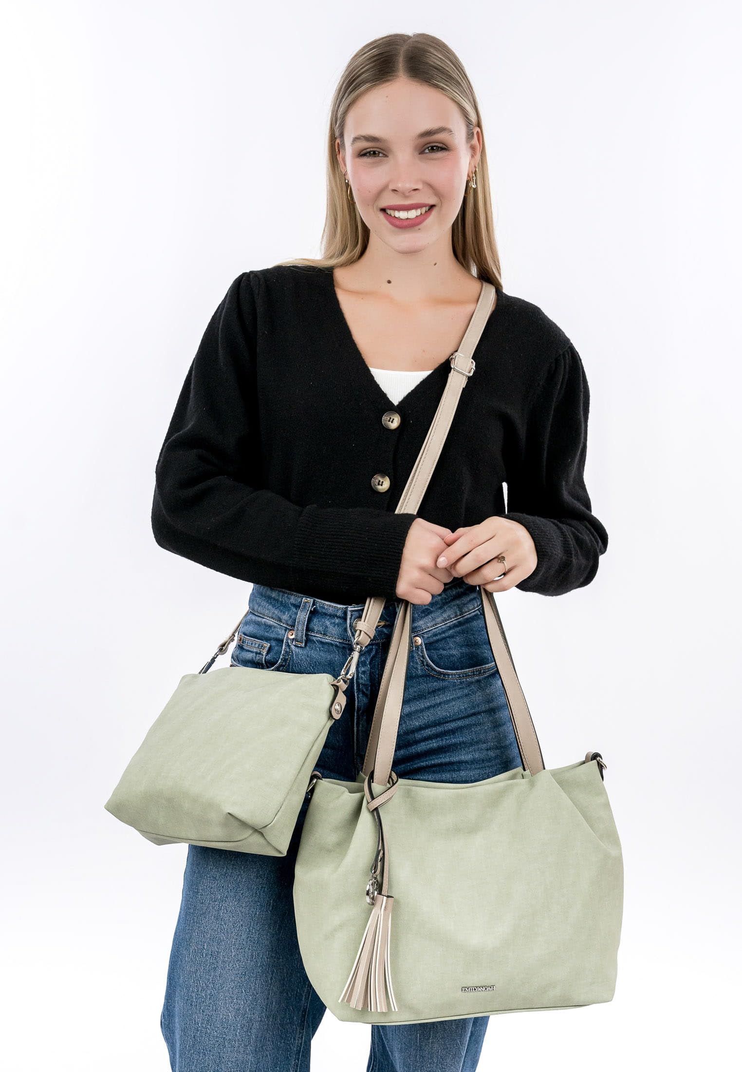 emily-noah-elke-62791-shopper-damen-pistachio-uni image 3