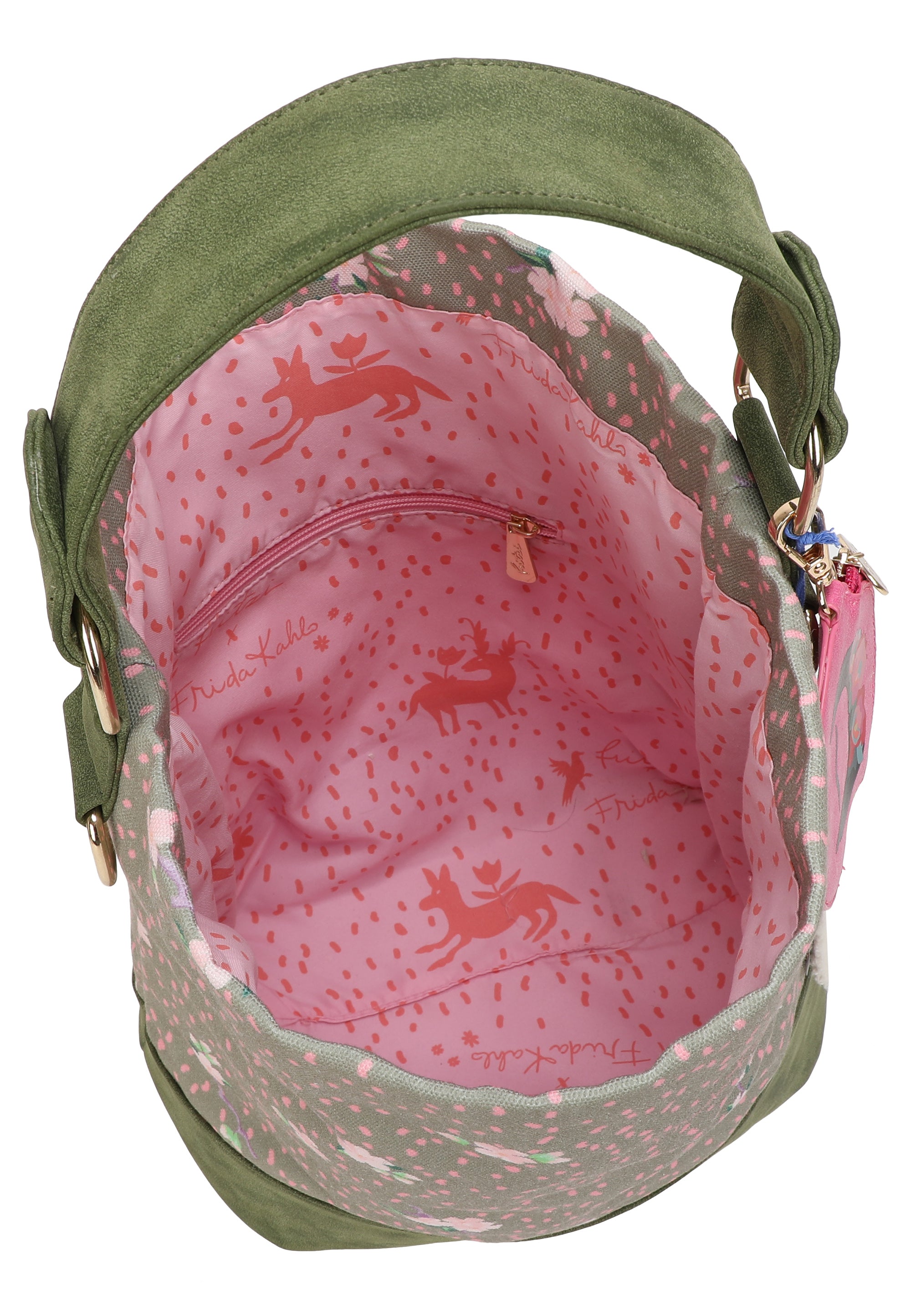 fritzi-aus-preu-en-izzy07-limited-jungle-canvas-tasche-frida-kahlo image 4