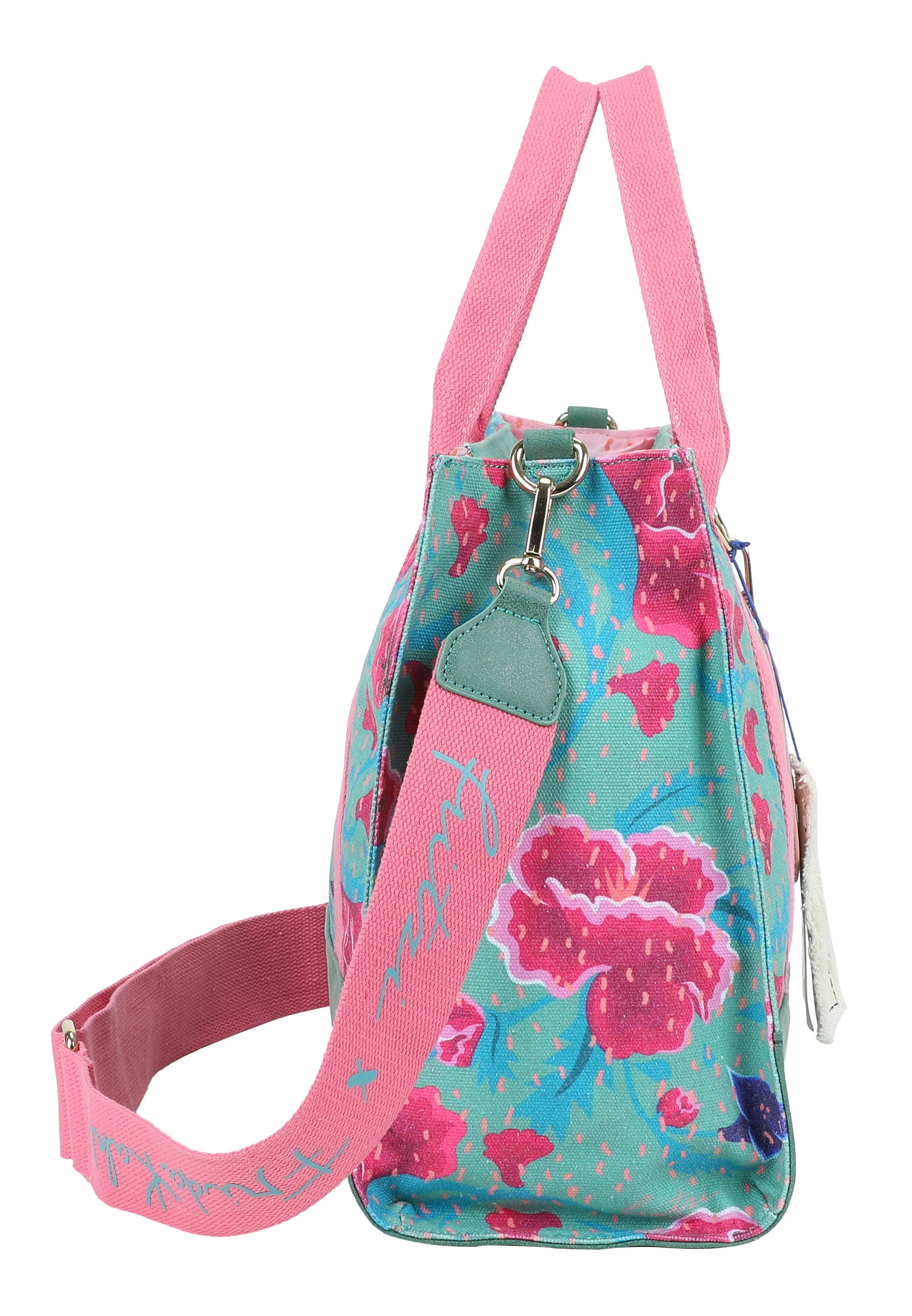 fritzi-aus-preu-en-canvas-tote-bag-flower-green-shopper-vegan image 8