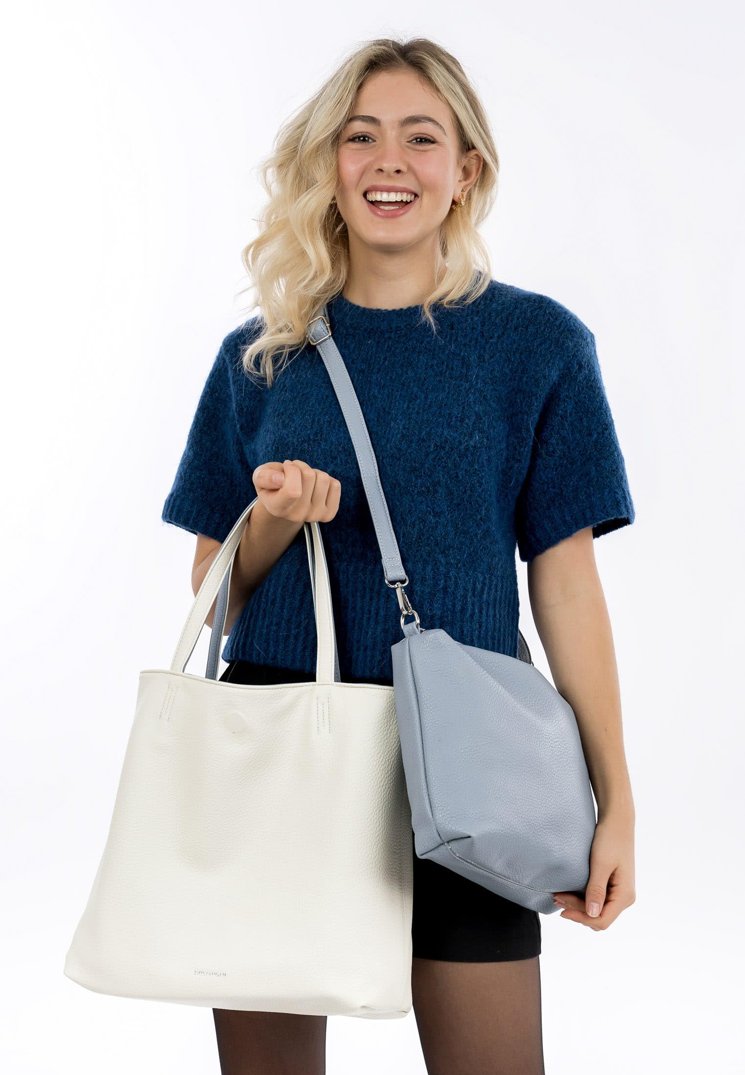 emily-noah-eva-65170-shopper-crystal-blue-zweifarbig image 3