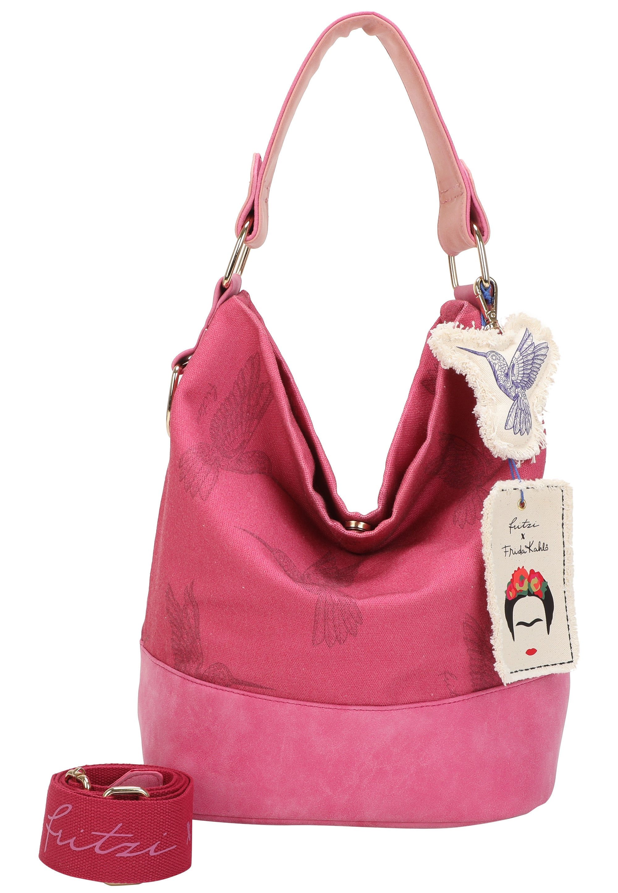 fritzi-aus-preu-en-izzy07-kolibri-tasche-pinki-canvas-vegan image 2