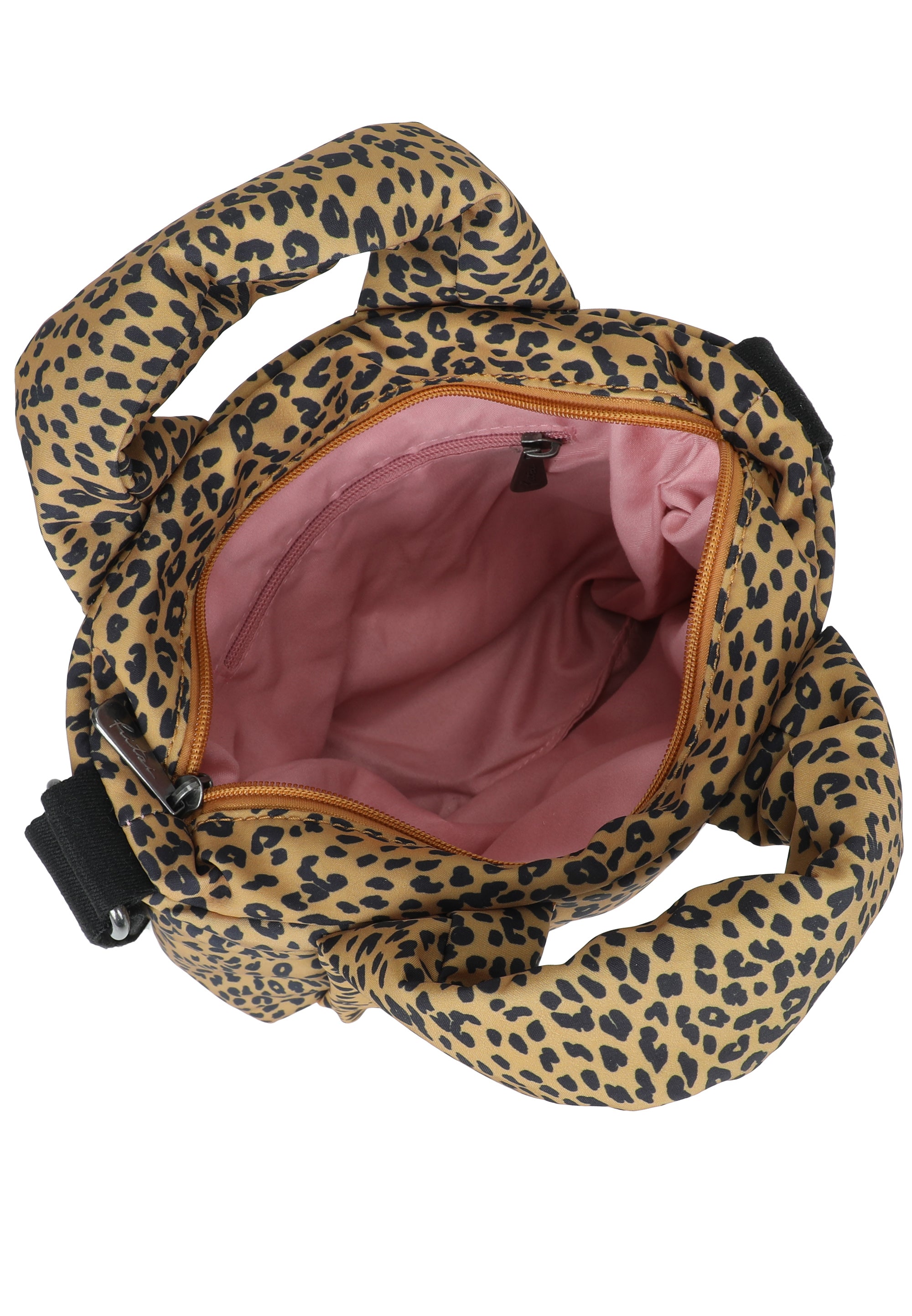 fritzi-aus-preu-en-tonnje-cross-umh-ngetasche-cheetah-mustard-black-nylon image 5