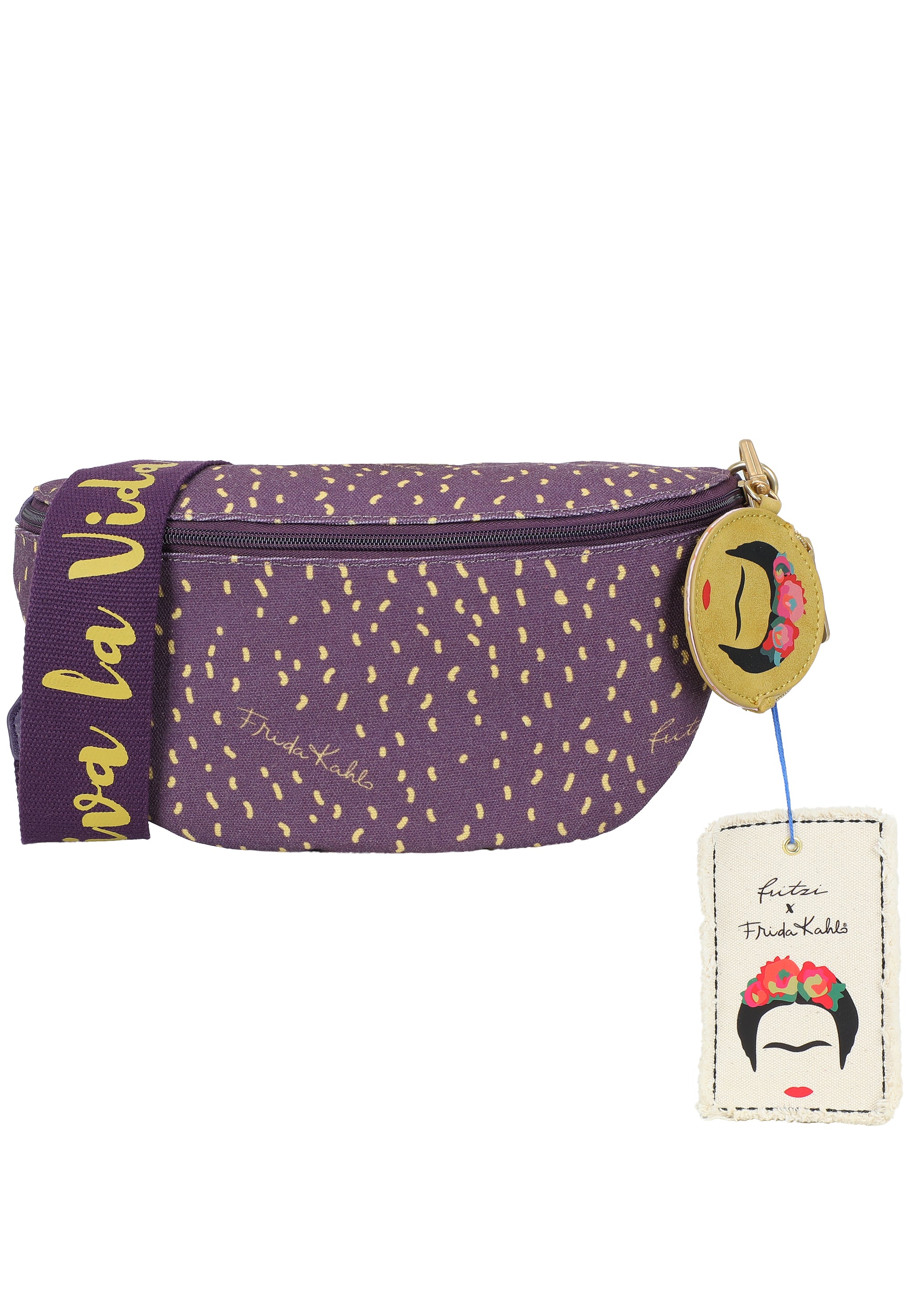 fritzi-aus-preu-en-bum-bag-bauchtasche-frida-kahlo-lady-canvas image 2