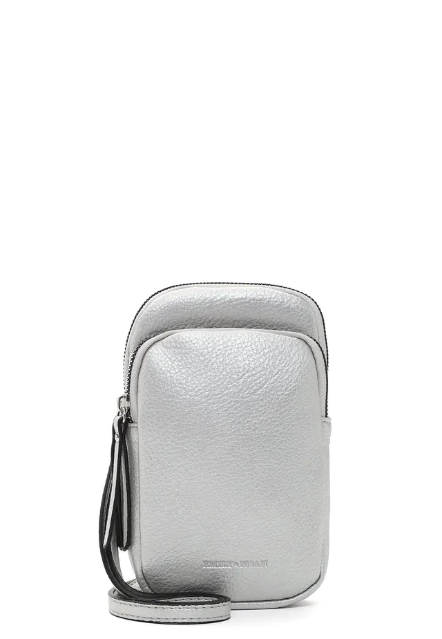 emily-noah-emma-62485-handyetui-shiny-silver-mit-umh-ngeriemen image 1