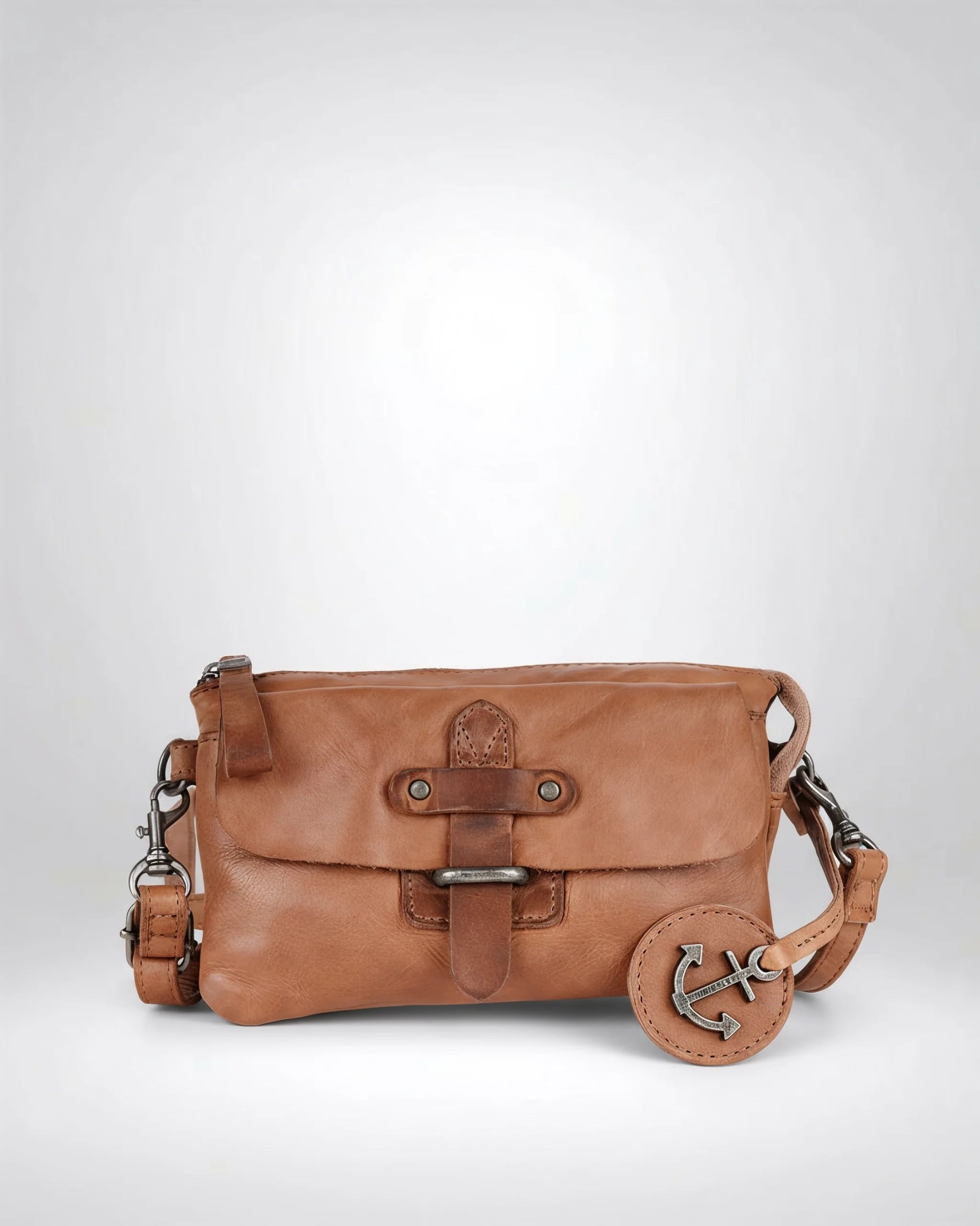 harbour-2nd-anchorlove-logan-g-rteltasche-cognac-klein-leder image 3