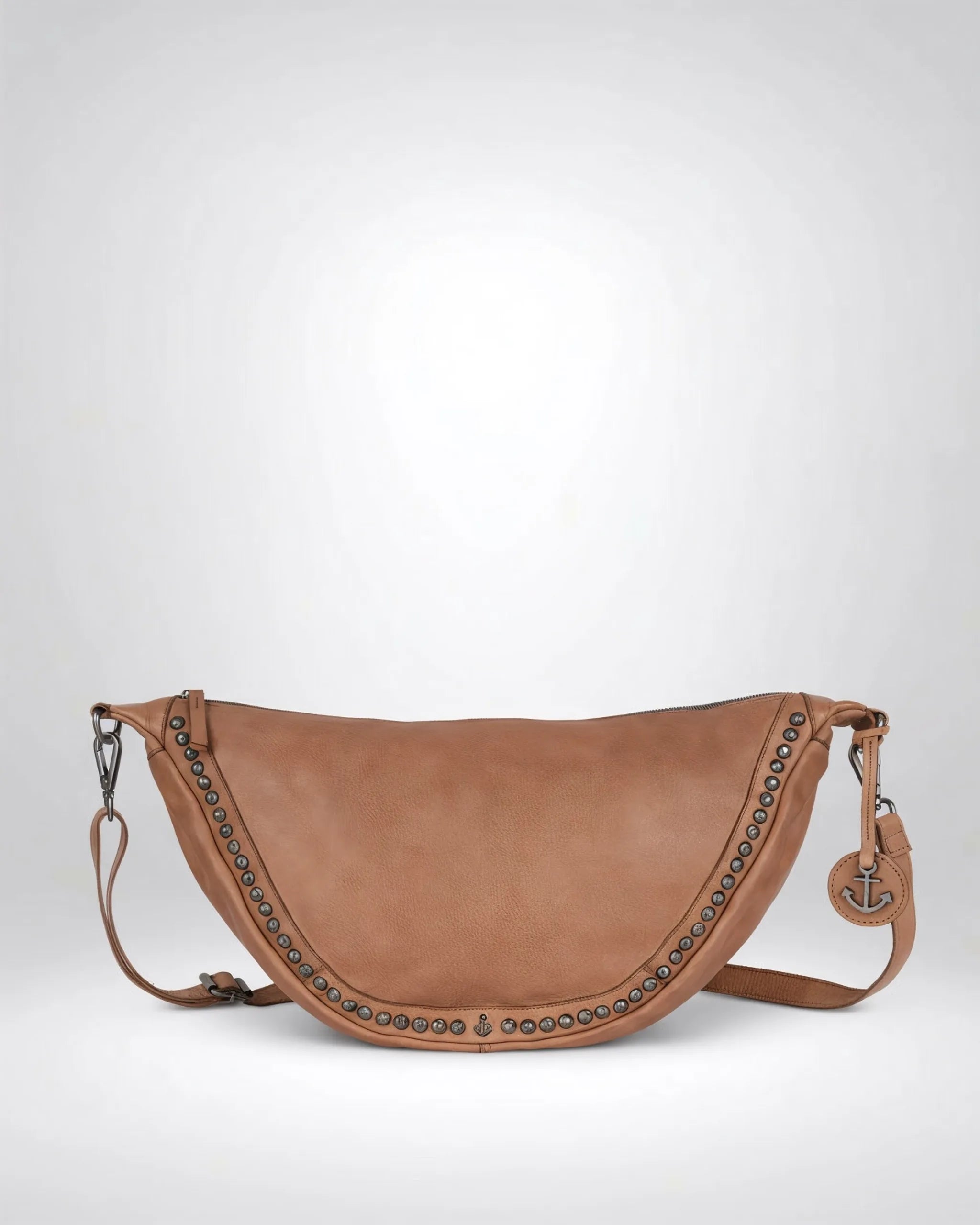 harbour-2nd-anchorlove-junis-moonbag-leder-ash-mit-nieten image 4