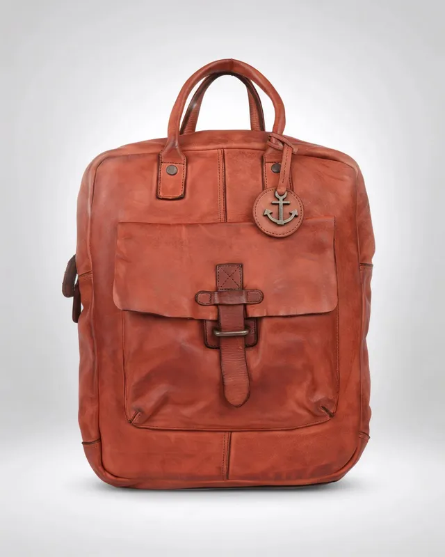 harbour-2nd-anchorlove-devon-rucksack-ash-leder-gewaschen image 1
