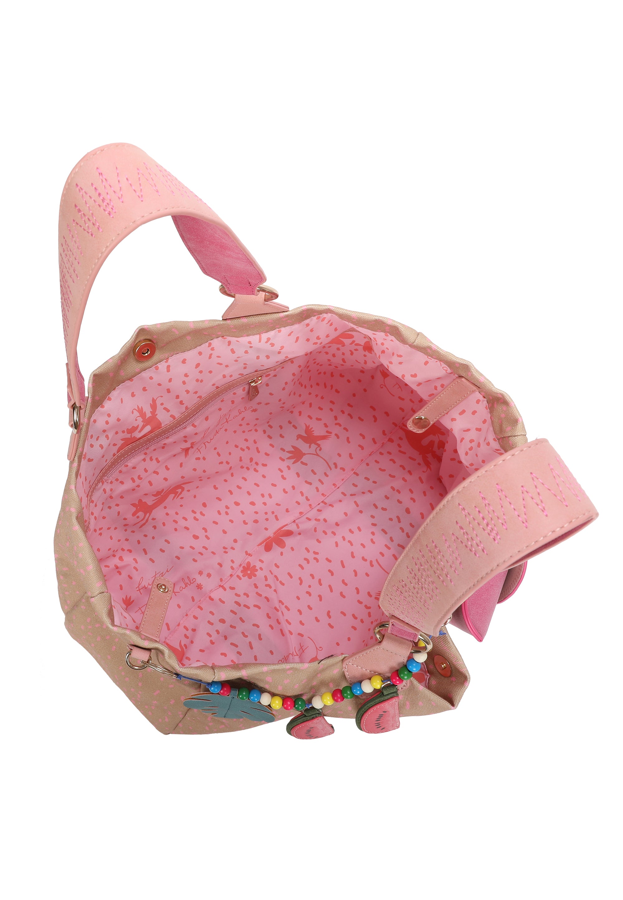 fritzi-x-frida-kahlo-izzy-medium-limited-melon-shopper image 3