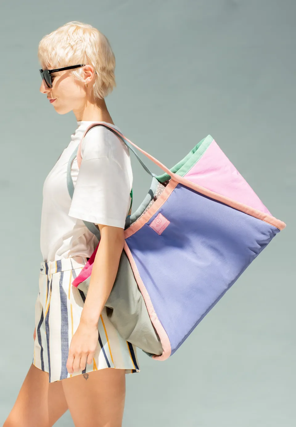 fritzi-aus-preu-en-ini-shopper-limited-multi-nylon-shopper image 1