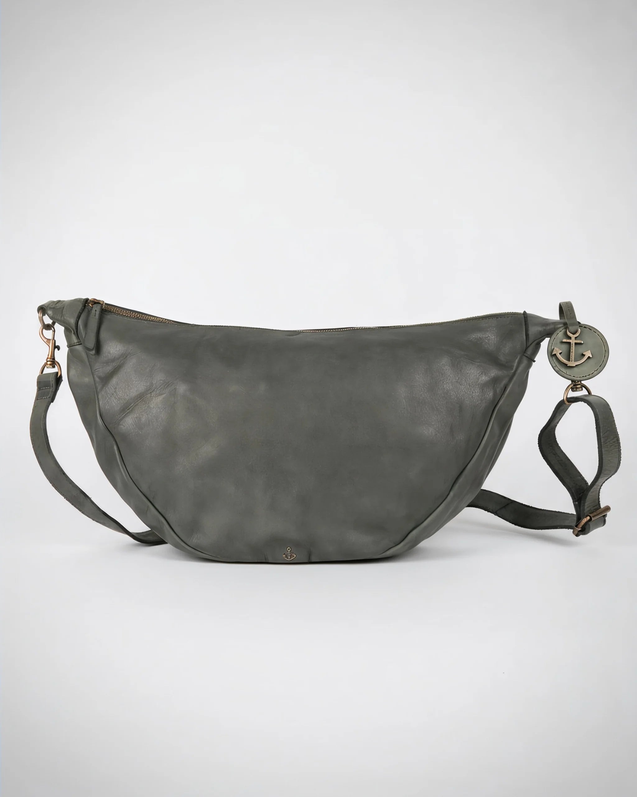 harbour-2nd-anchorlove-alva-moonbag-umh-ngetasche-cognac-rindleder image 6