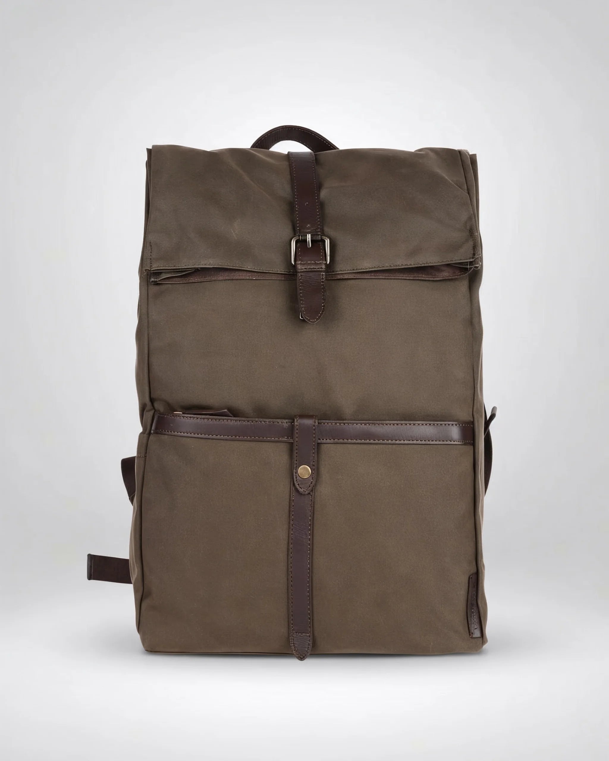 harbour-2nd-anchorlove-frederik-rucksack-olive-canvas image 1