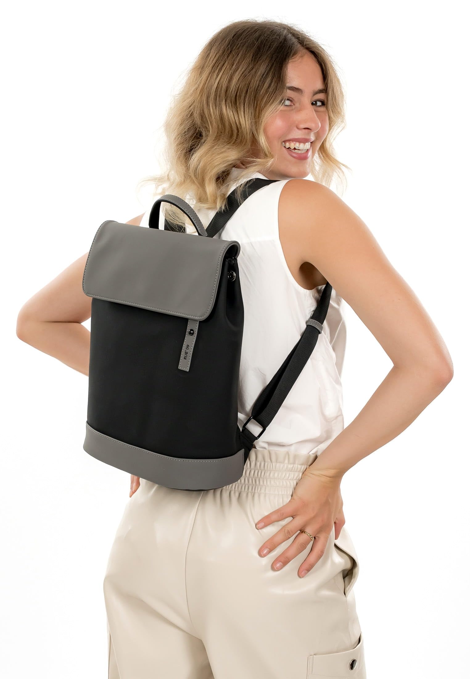 emily-noah-le-havre-rue-09-1640-rucksack-black-kombi-vegan image 3