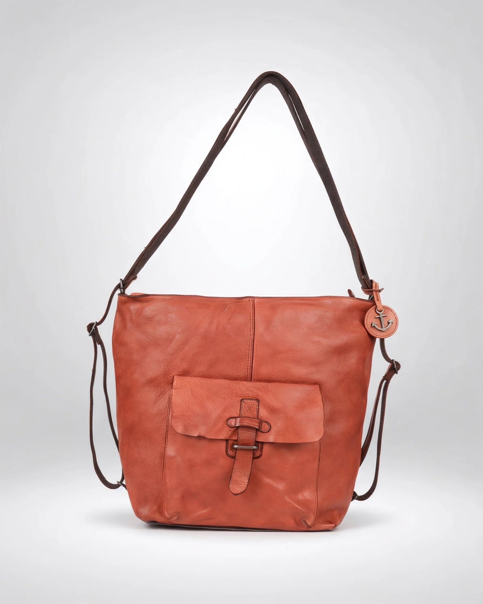 harbour-2nd-riley-beuteltasche-ash-leder-2-in-1-rucksack image 2