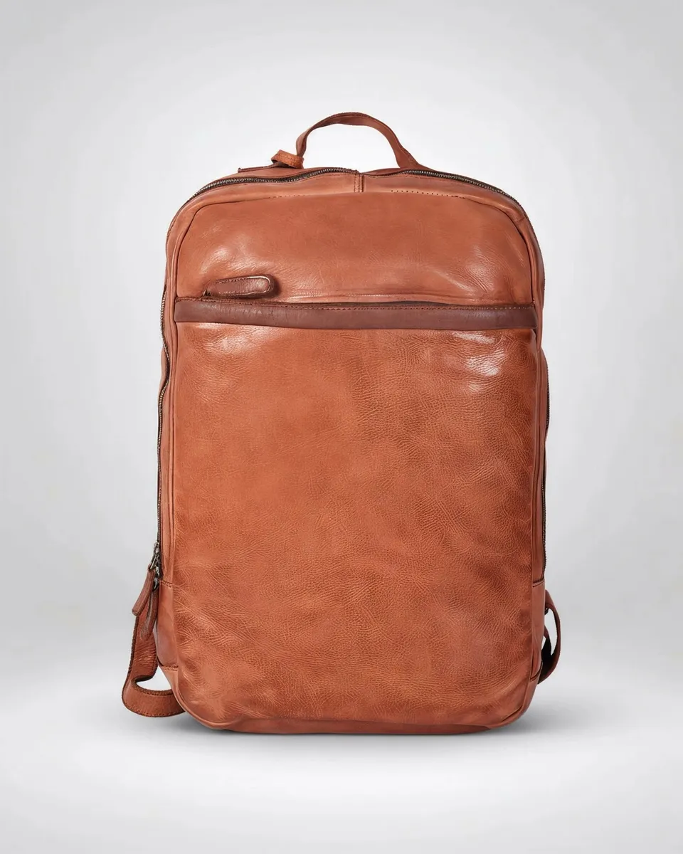 harbour-2nd-anchorlove-blake-rucksack-cognac-laptopfach image 1