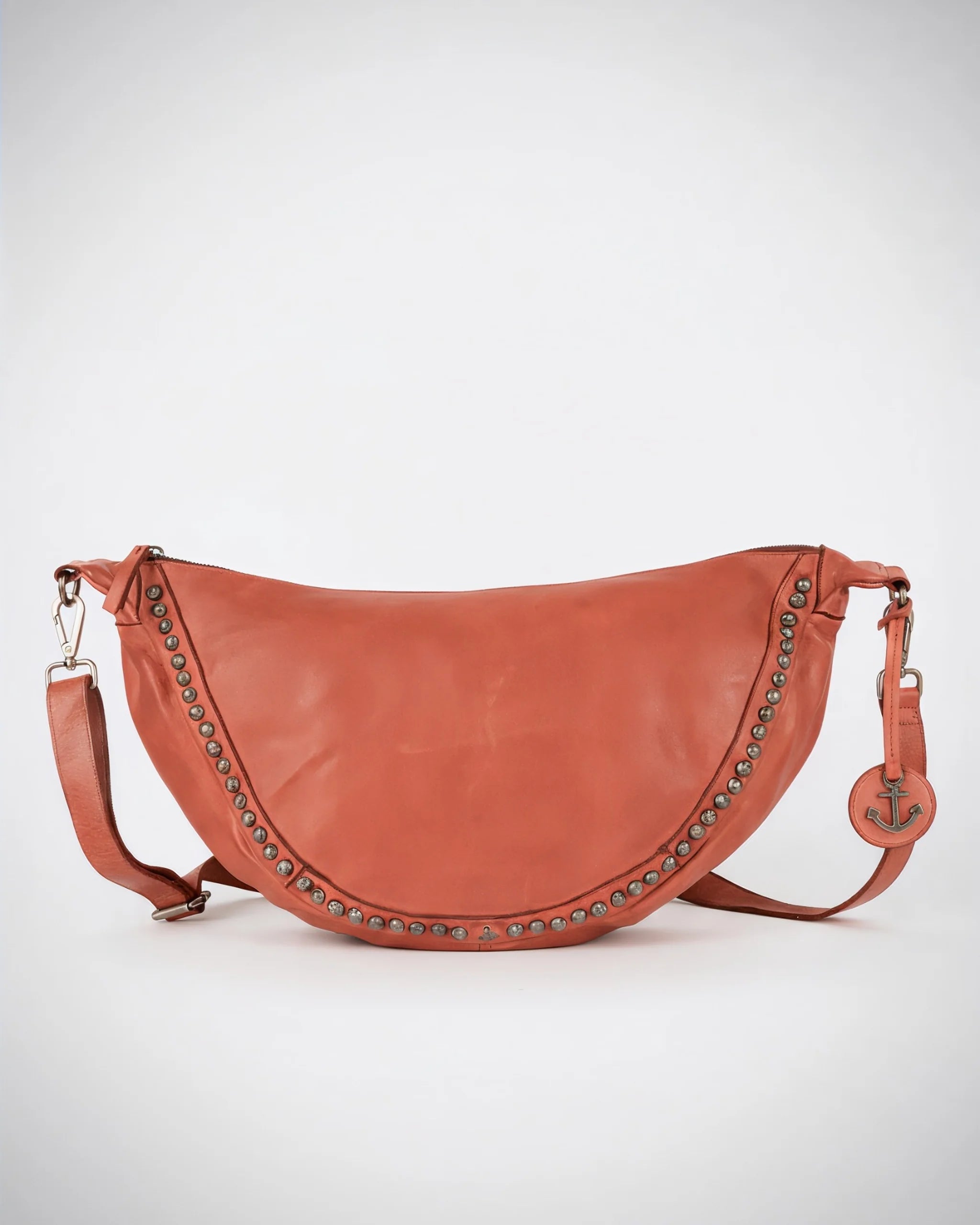 harbour-2nd-anchorlove-junis-moonbag-leder-ash-mit-nieten image 2