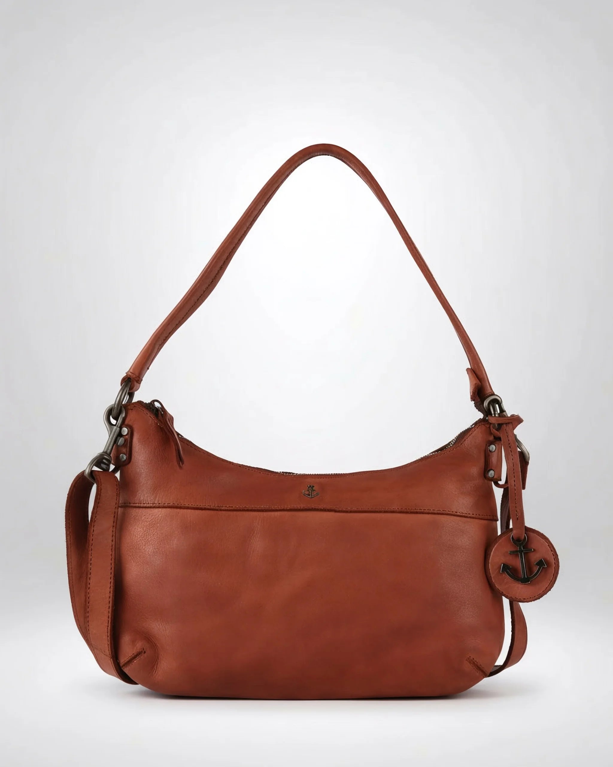 harbour-2nd-anchorlove-mara-schultertasche-ash-rindleder image 1