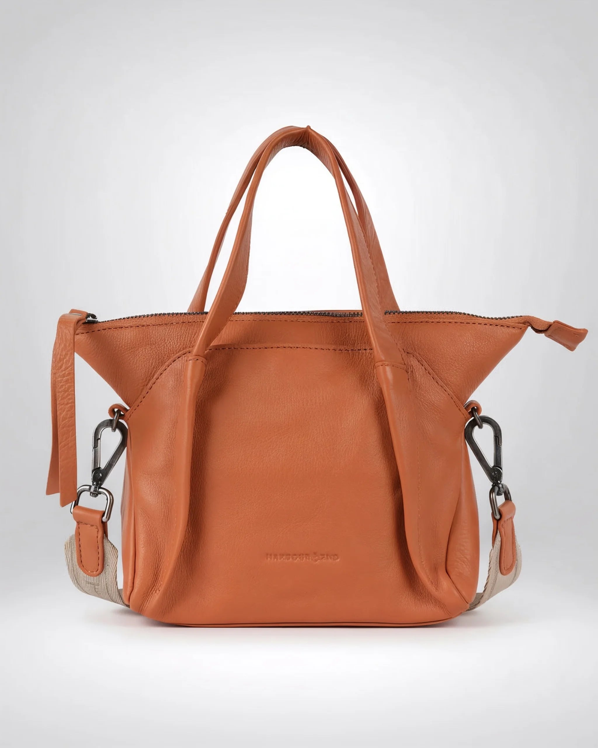 harbour-2nd-thea-handtasche-sand-leder-kompakt-handyfach image 1