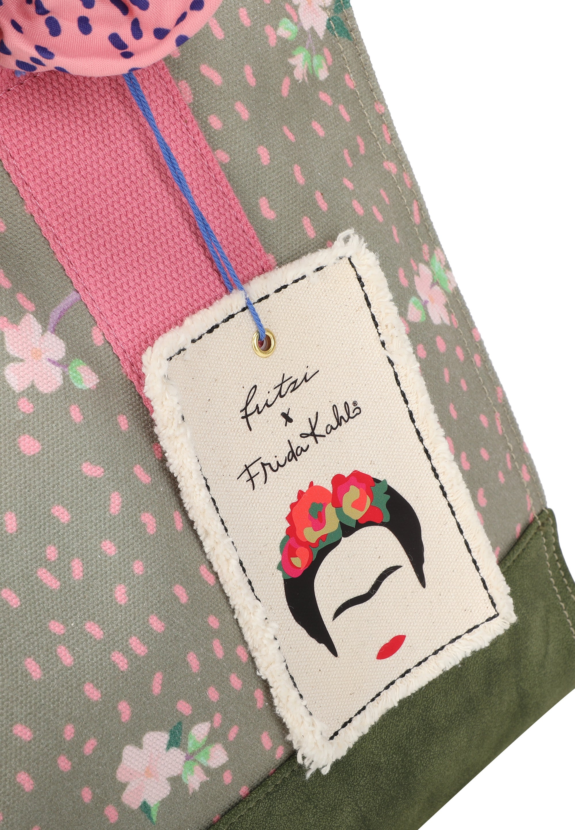 fritzi-aus-preu-en-tote-bag-limited-jungle-tote-frida-kahlo image 8