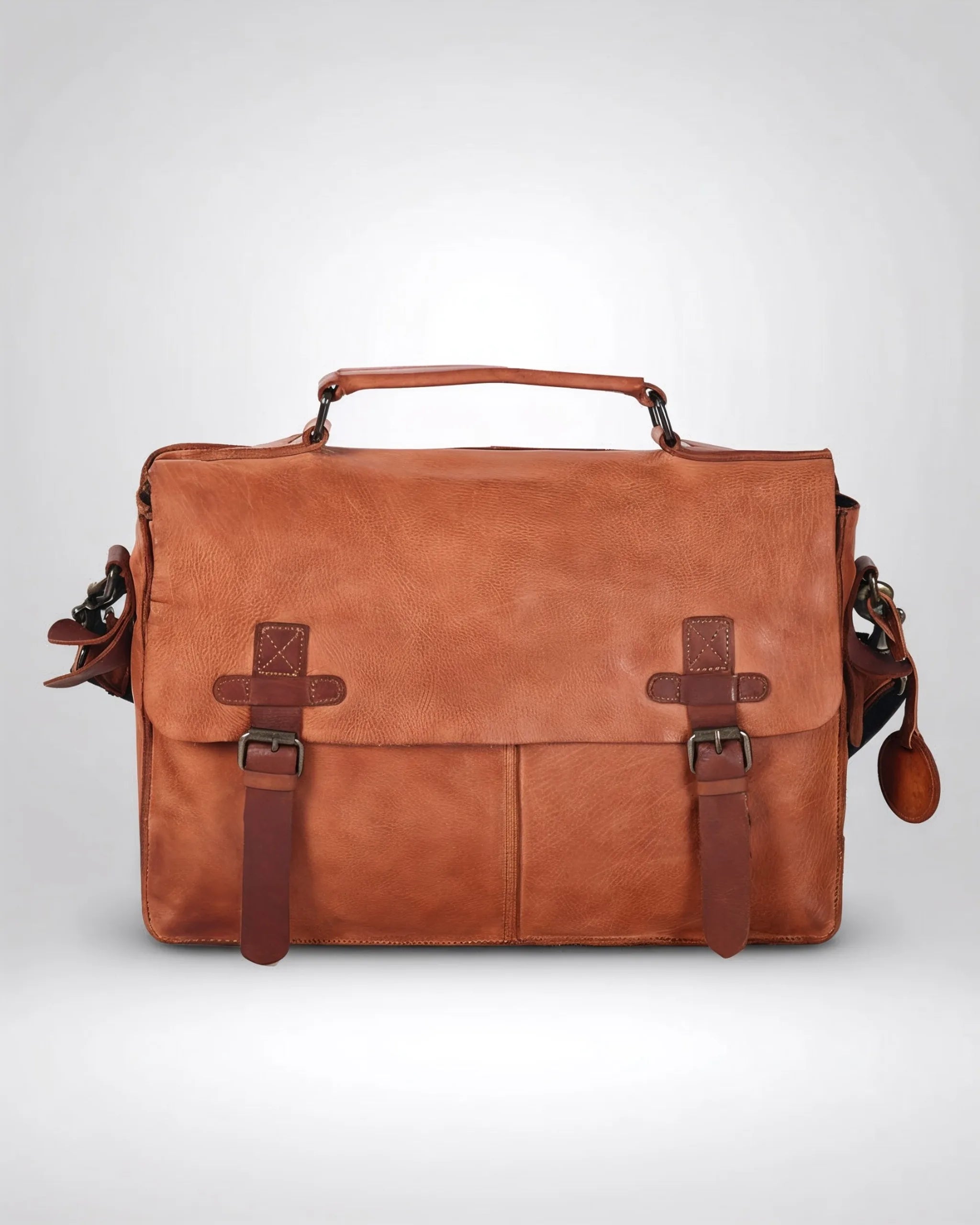 harbour-2nd-ashton-businesstasche-cognac-laptopfach image 1