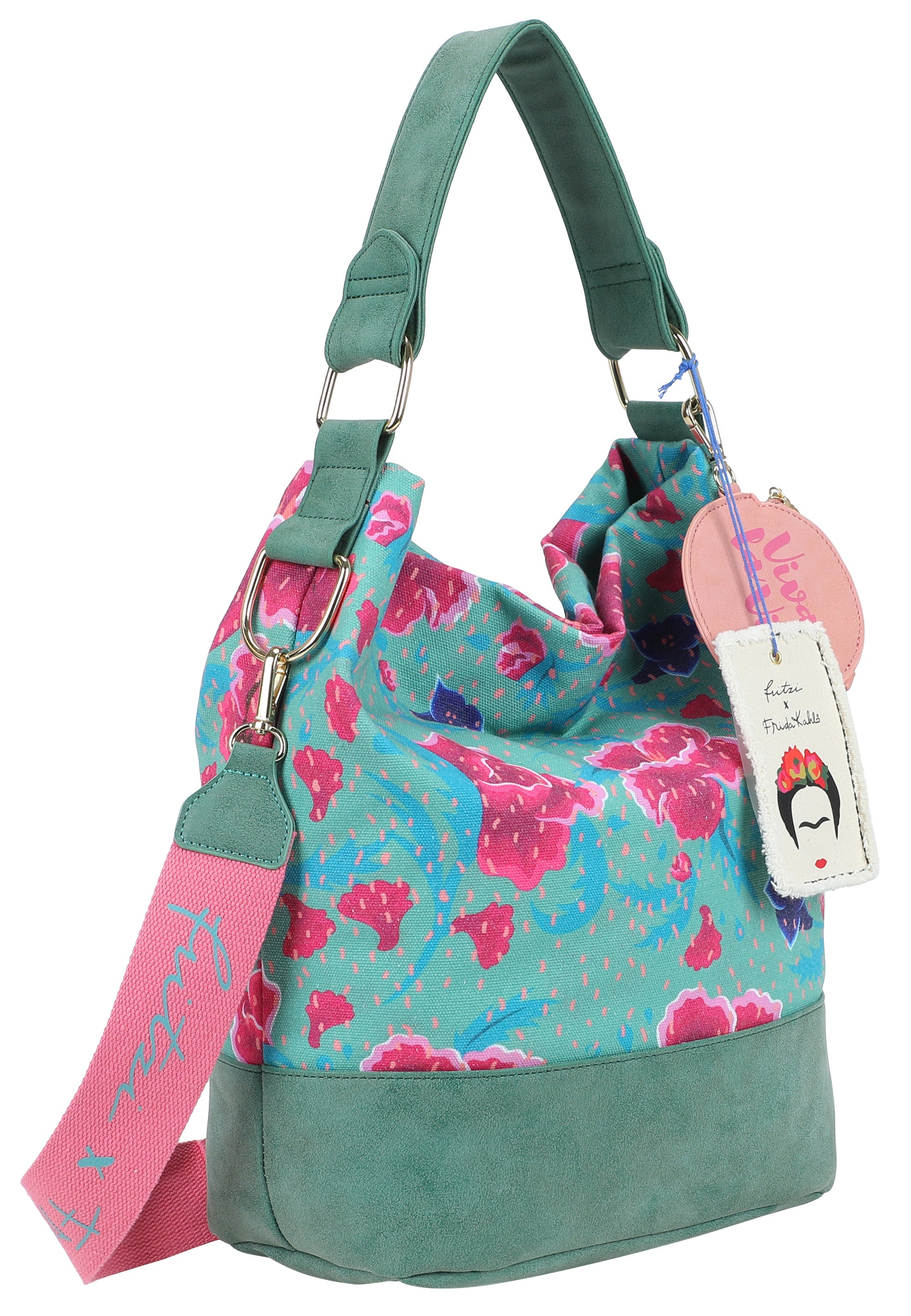 fritzi-aus-preu-en-izzy07-limited-flower-green-canvas-tasche image 8