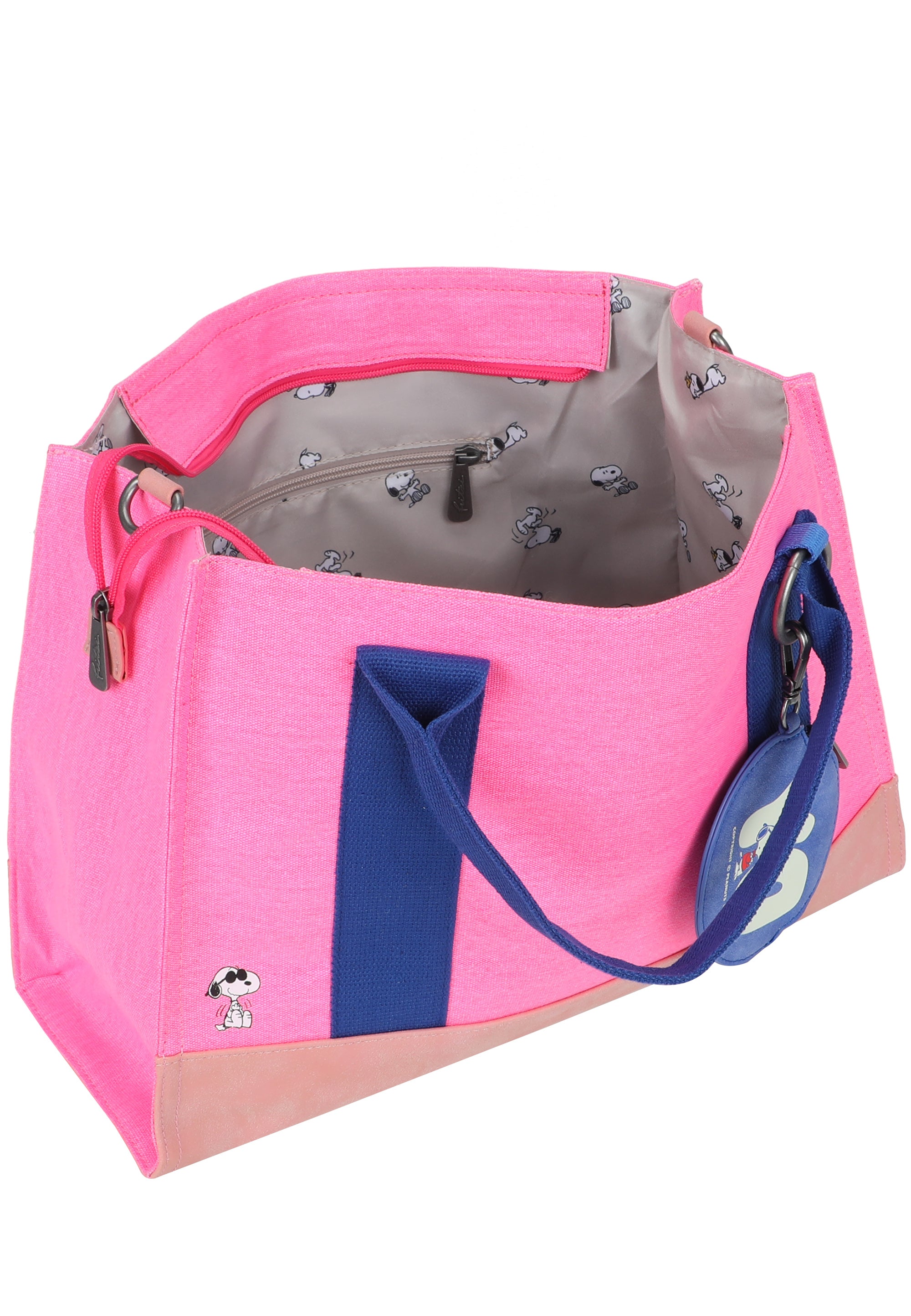 peanuts-x-fritzi-tote-bag-happiness-shopper-canvas-pink image 8