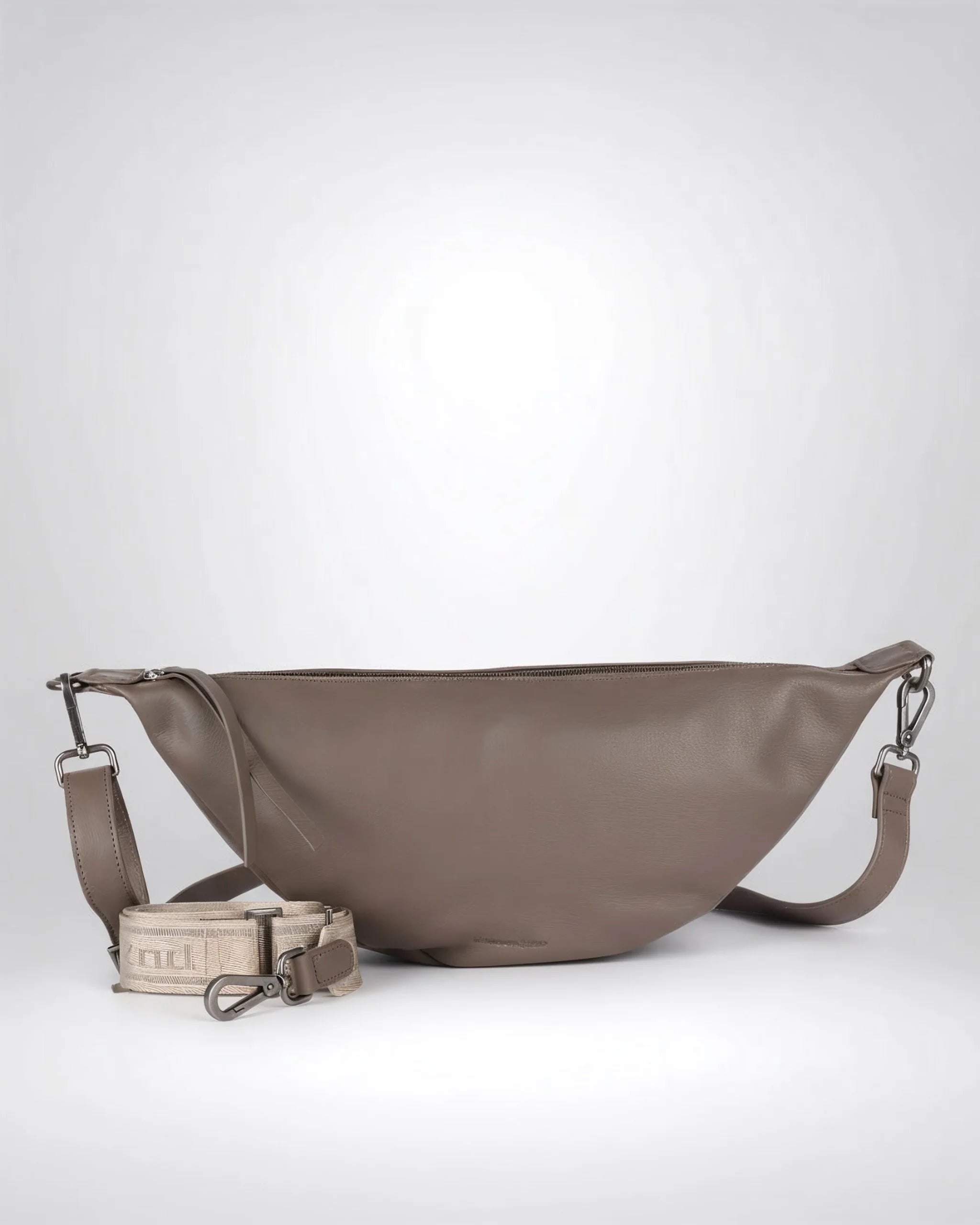 harbour-2nd-novalie-moonbag-cream-leder-umh-ngetasche image 3