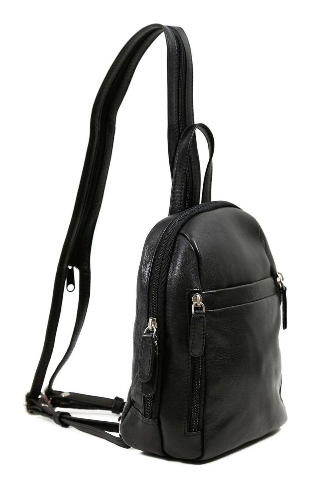 emily-noah-maestro-cosmopolitan-rucksack-schwarz-leder image 3