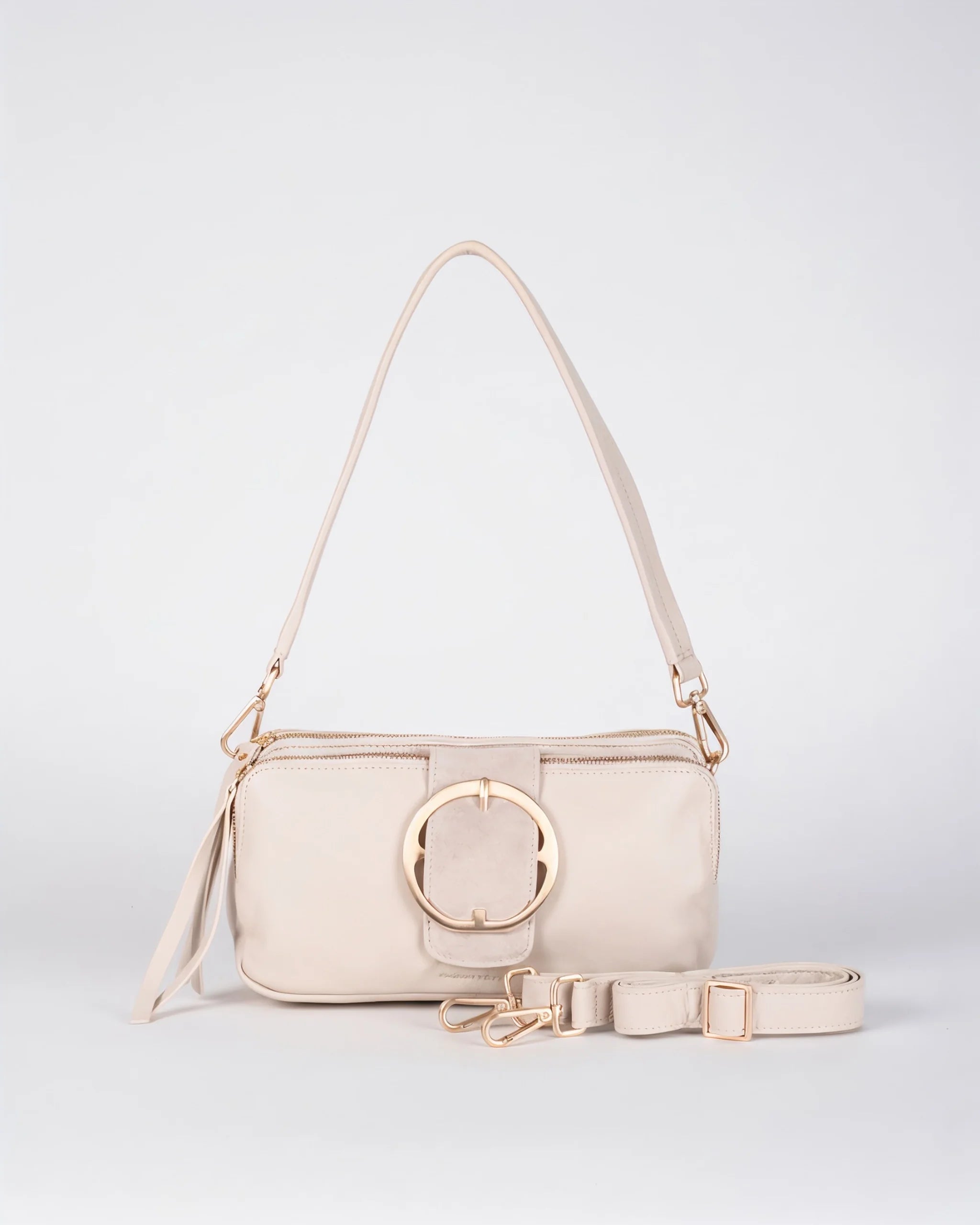harbour-2nd-giorgia-schultertasche-cream-chromfreies-leder image 3