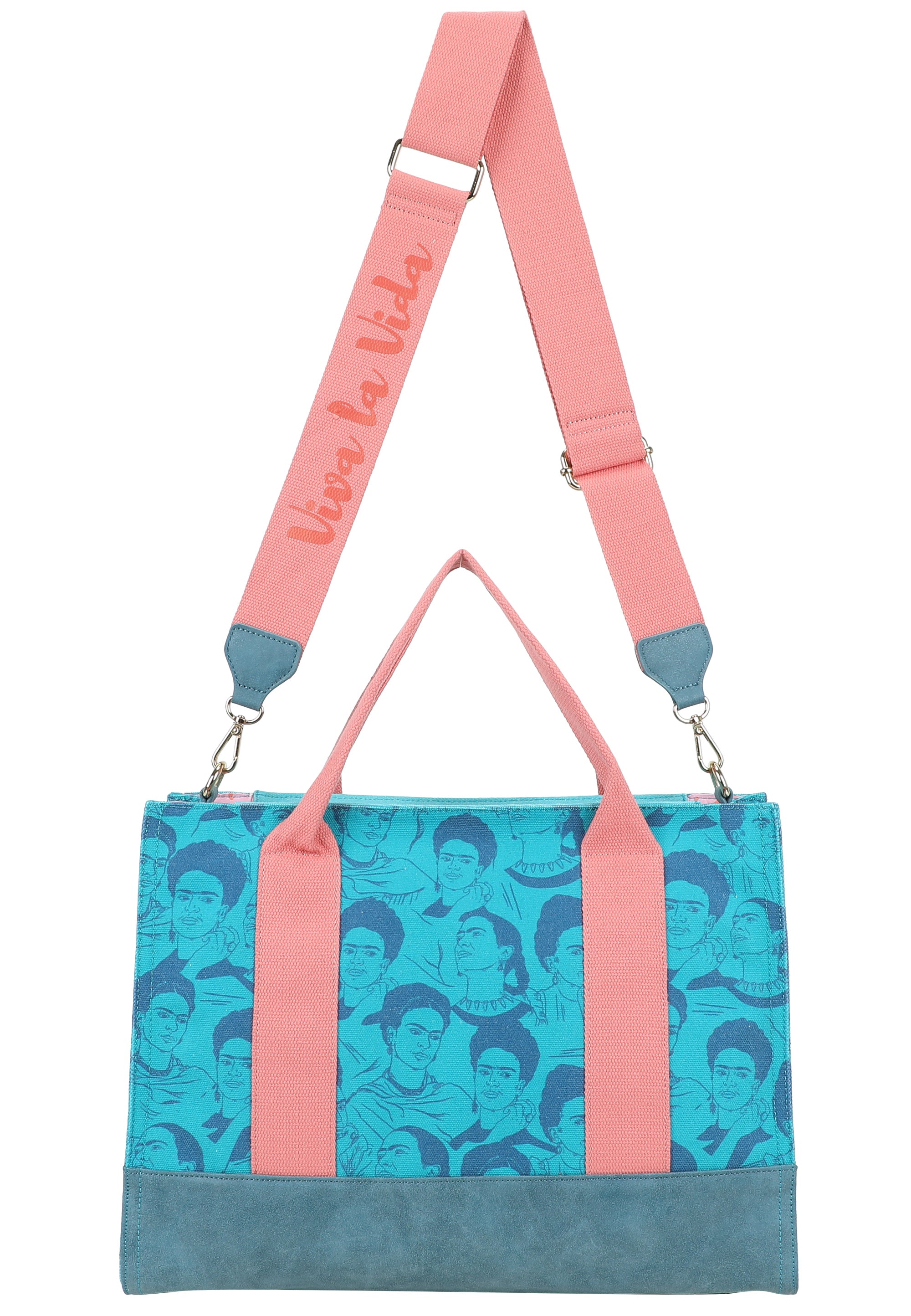 fritzi-aus-preu-en-tote-bag-limited-frida-heads-shopper-vegan image 6