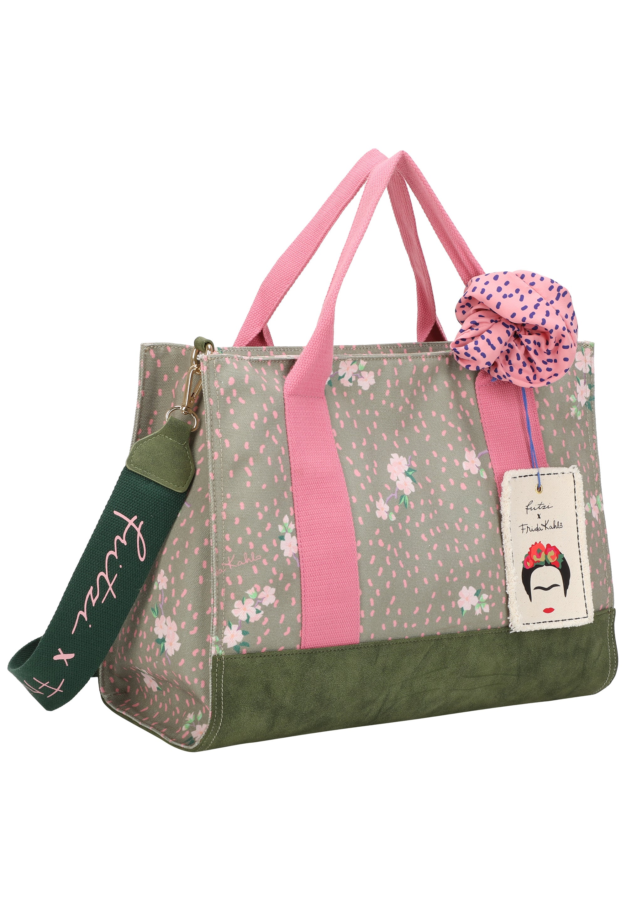 fritzi-aus-preu-en-tote-bag-limited-jungle-tote-frida-kahlo image 5