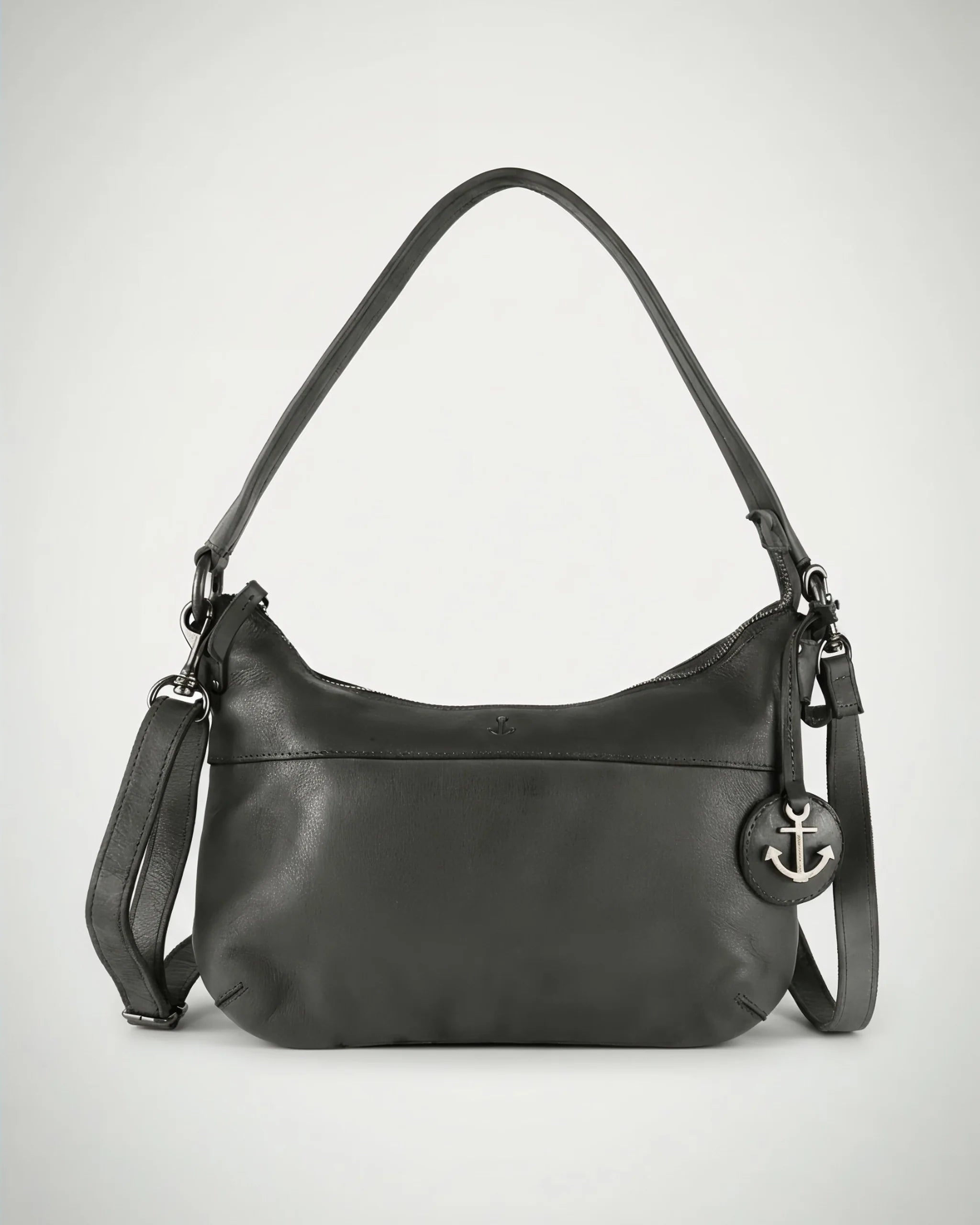 harbour-2nd-anchorlove-mara-schultertasche-ash-rindleder image 6