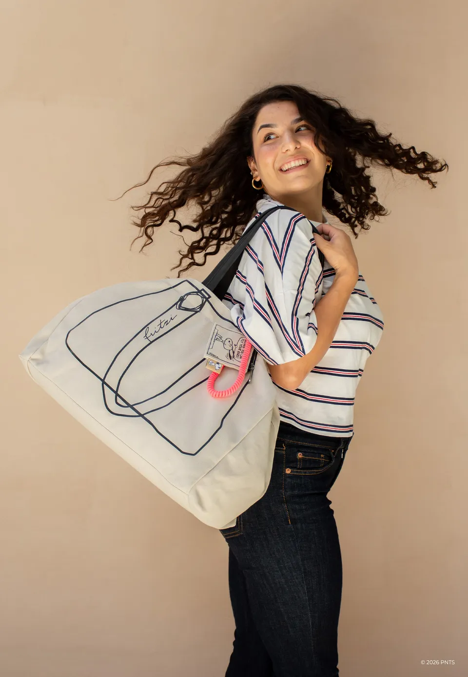 fritzi-aus-preu-en-izzy-easy-sketched-snoopy-shopper-canvas image 1