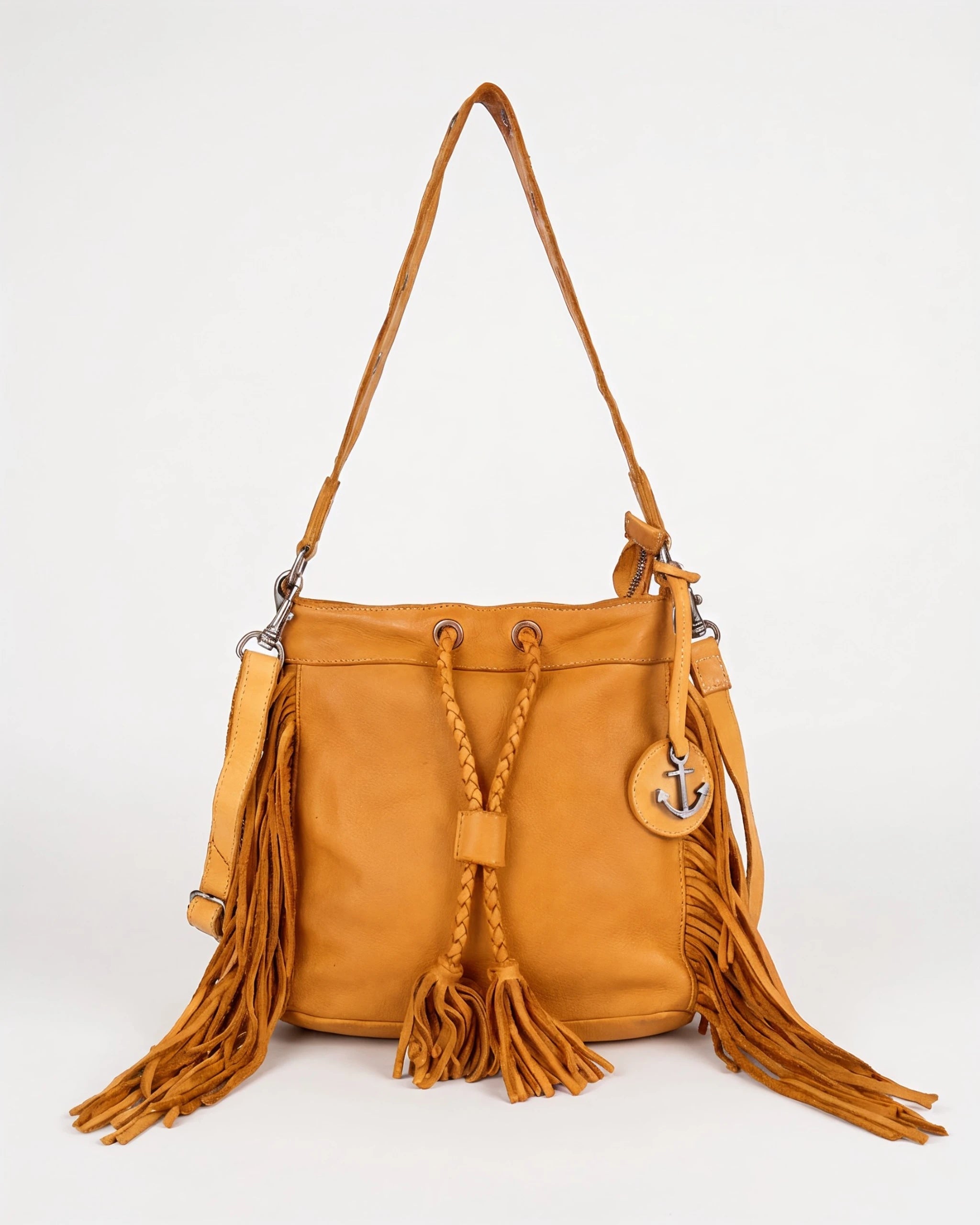 harbour-2nd-anchorlove-vivien-handtasche-cognac-rindleder image 2