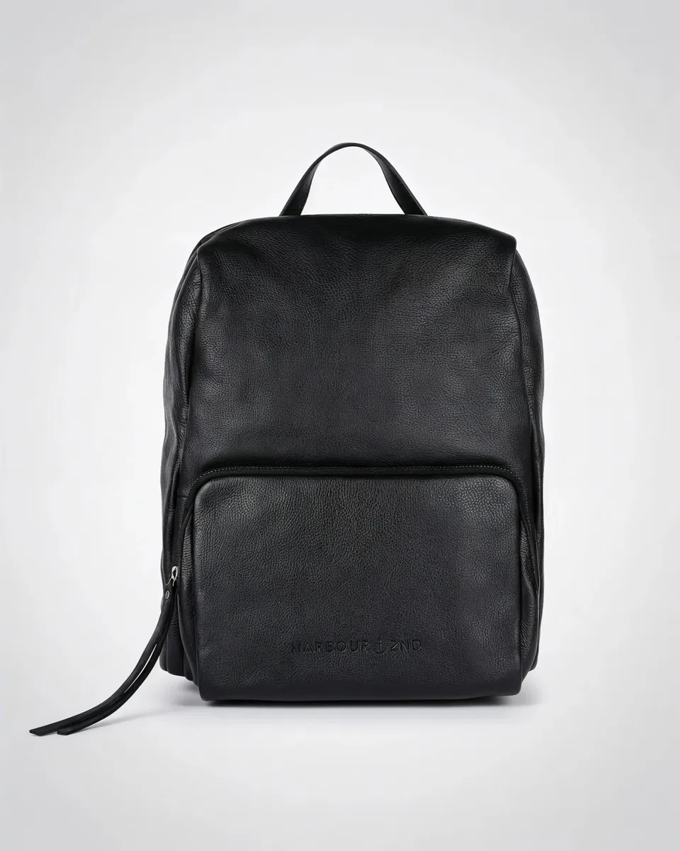 harbour-2nd-anchorlove-milou-rucksack-ash-laptopfach-leder image 1