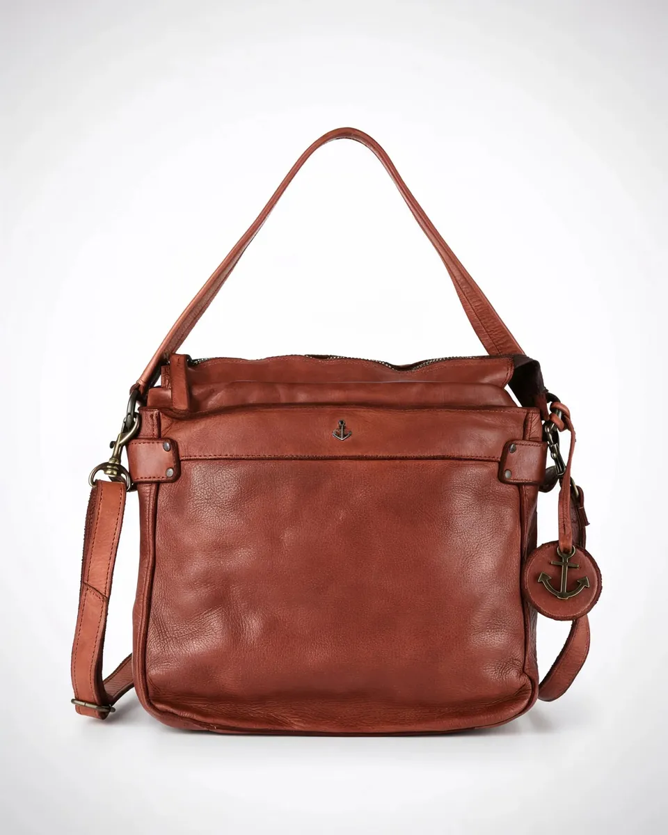 harbour-2nd-anchorlove-luisa-umh-ngetasche-cognac-leder image 1