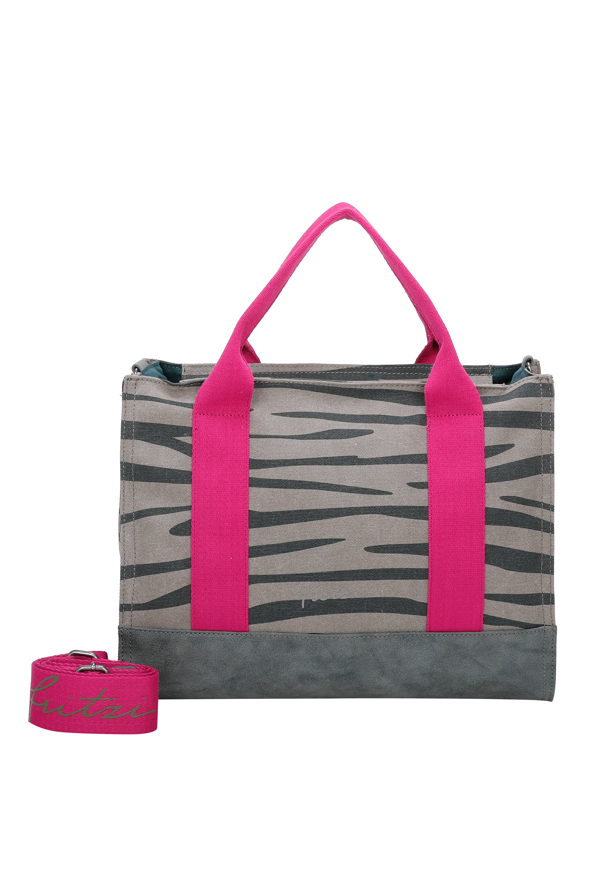 fritzi-aus-preu-en-canvas-tote-bag-shopper-zebra-wild-vegan image 2