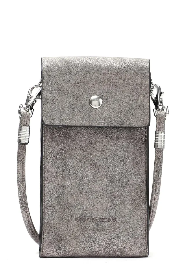emily-noah-emma-62482-handyetui-darksilver-mit-riemen image 1