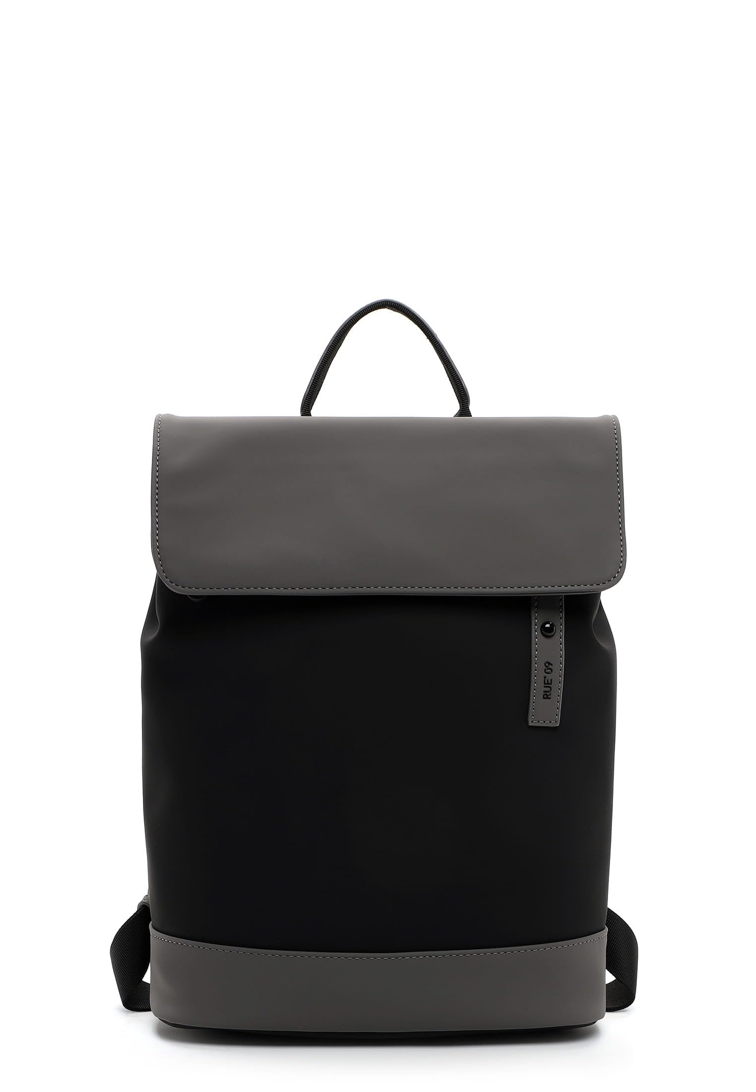 emily-noah-le-havre-rue-09-1640-rucksack-black-kombi-vegan image 1