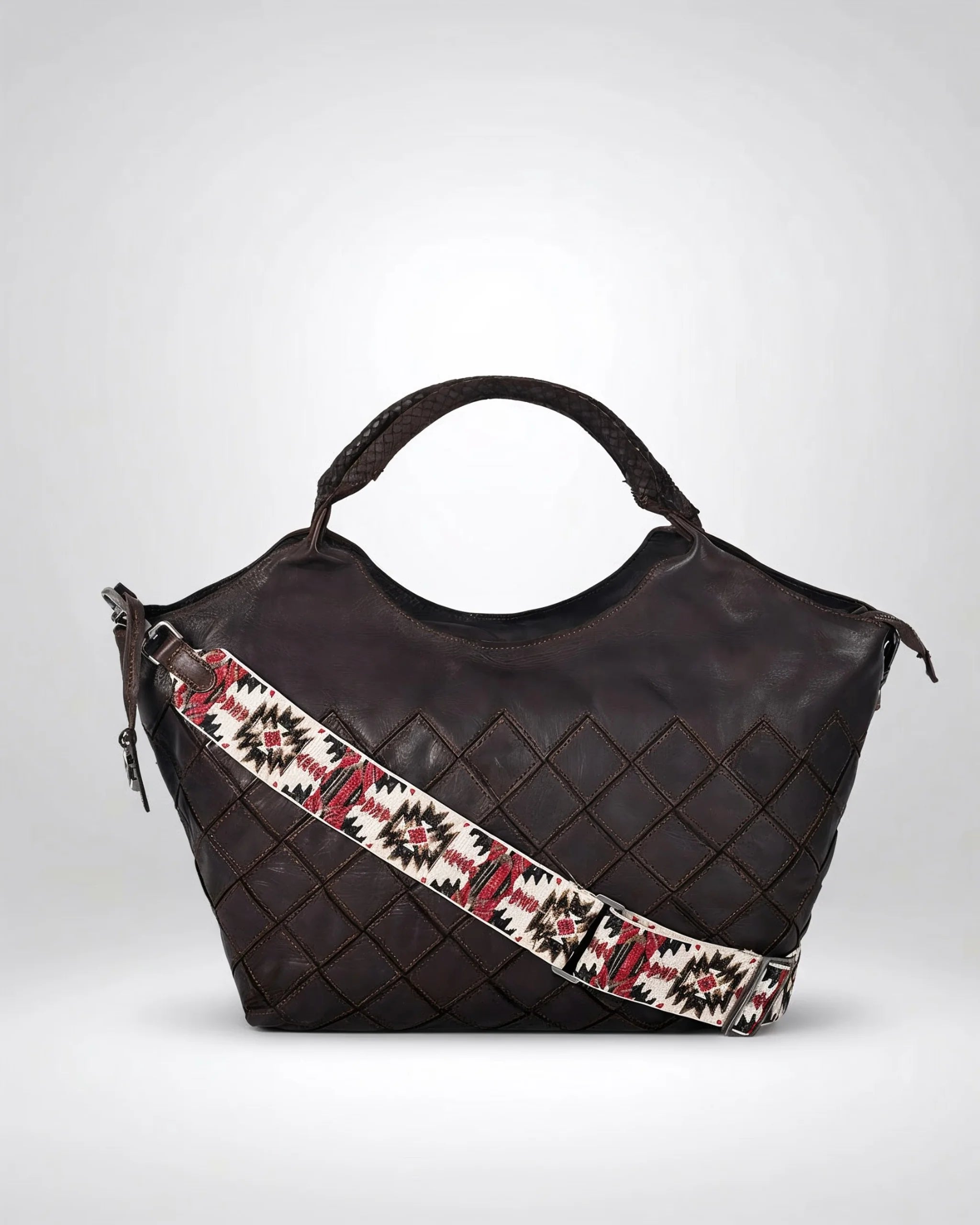 harbour-2nd-venezia-handtasche-brown-shopper-rindleder image 1