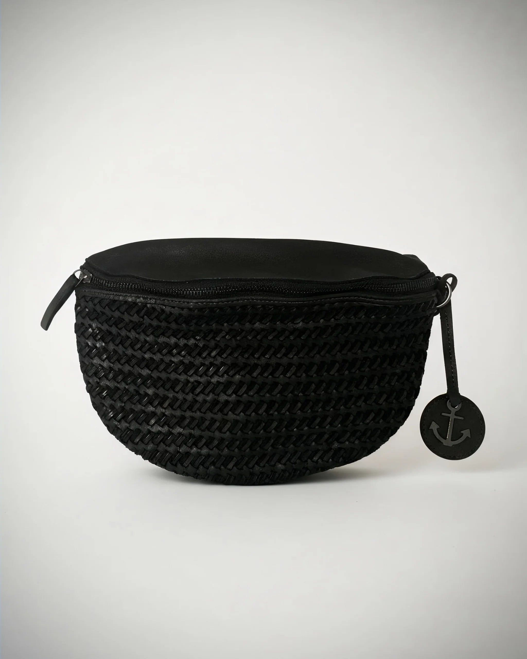 harbour-2nd-anchorlove-jessica-geflochtene-bauchtasche-leder-braun image 1