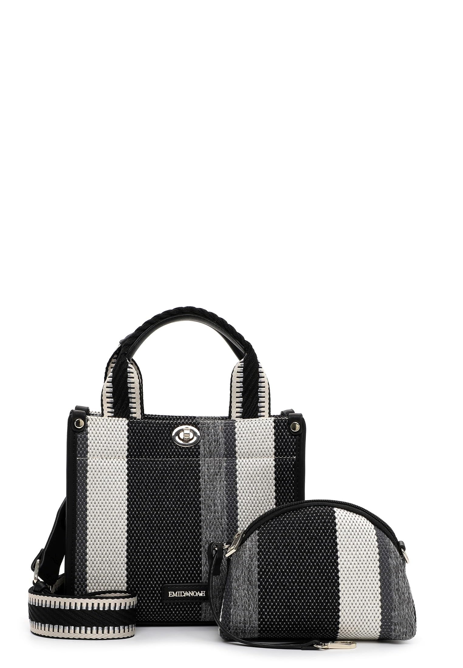 emily-noah-jasmin-65510-shopper-schwarz-mit-webmuster image 6