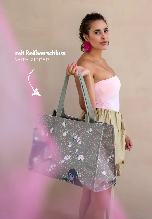 fritzi-x-frida-kahlo-easy01-limited-jungle-tote-canvas image 1